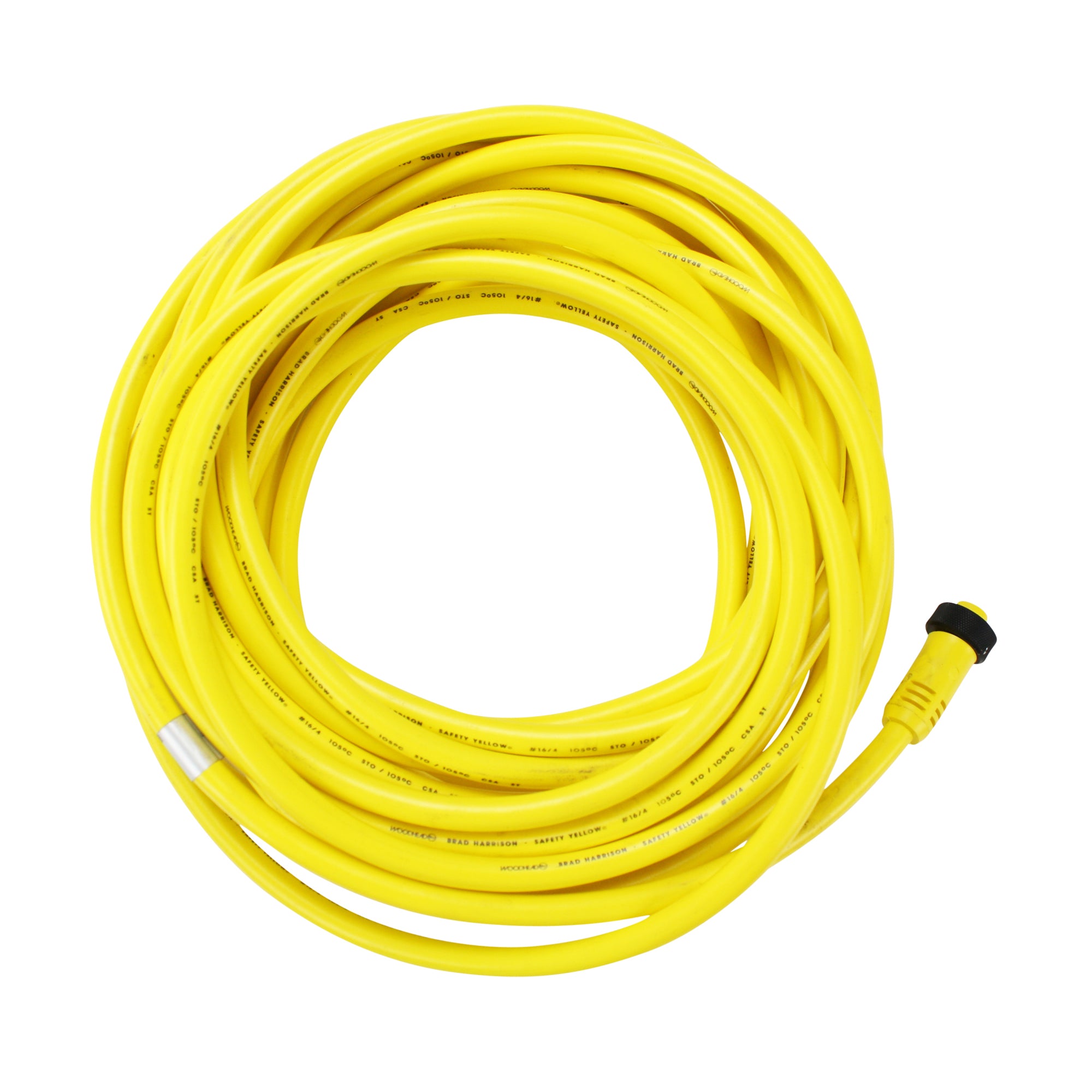 DANIEL WOODHEAD BRAD HARRISON 41248 40' Mini Change Cord - 600V, 8A Heavy Duty Power Cable for Industrial Equipment & Machinery