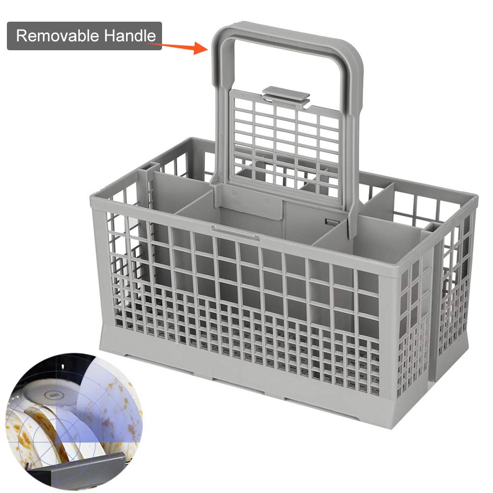 AUNMAS Universal Dishwasher Basket - Multipurpose Cutlery Holder & Storage Box Replacement Accessory for Kitchen Organization | Perfect for Silverware, Utensils, and Small Dishwasher Items