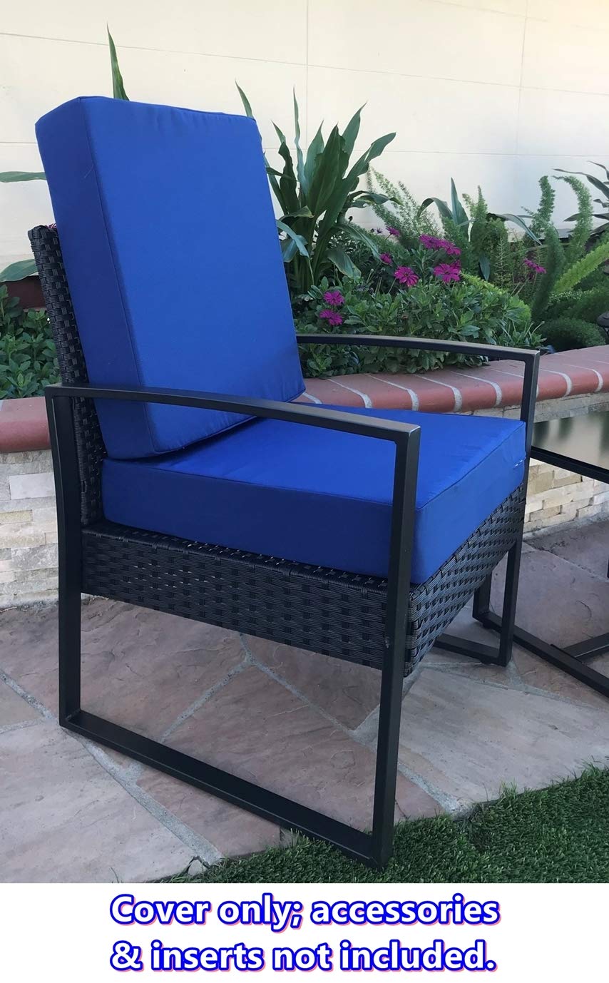 Premium Waterproof Outdoor Patio Chair Cushion Covers - 24