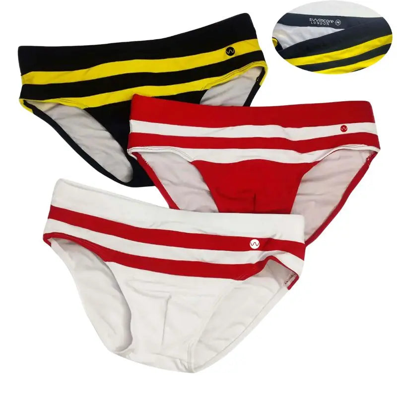 Men's Swim Briefs - Quick Dry Swimwear for Training & Leisure | Comfortable Swim Trunks for Pool, Beach & Water Sports
