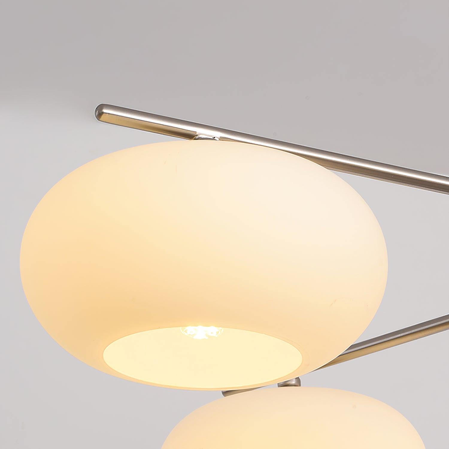 Brandon Crystal Chandelier - Elegant Modern Ceiling Light Fixture for Dining Room, Living Room, and Bedroom Decor | Energy Efficient LED Lighting for Home & Office