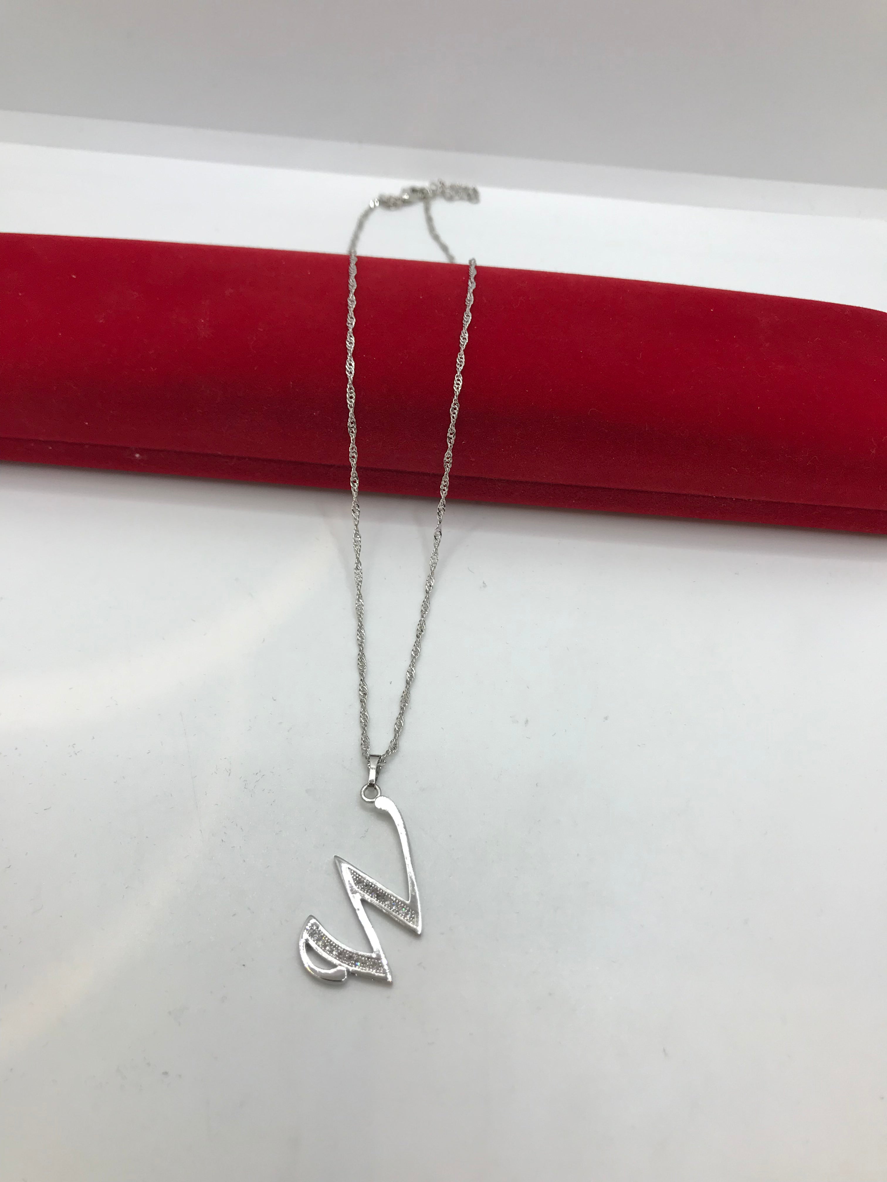 Personalized Initial Letter Necklace - Custom Name Pendant Jewelry for Women & Girls - Perfect for Birthdays, Anniversaries & Gifts