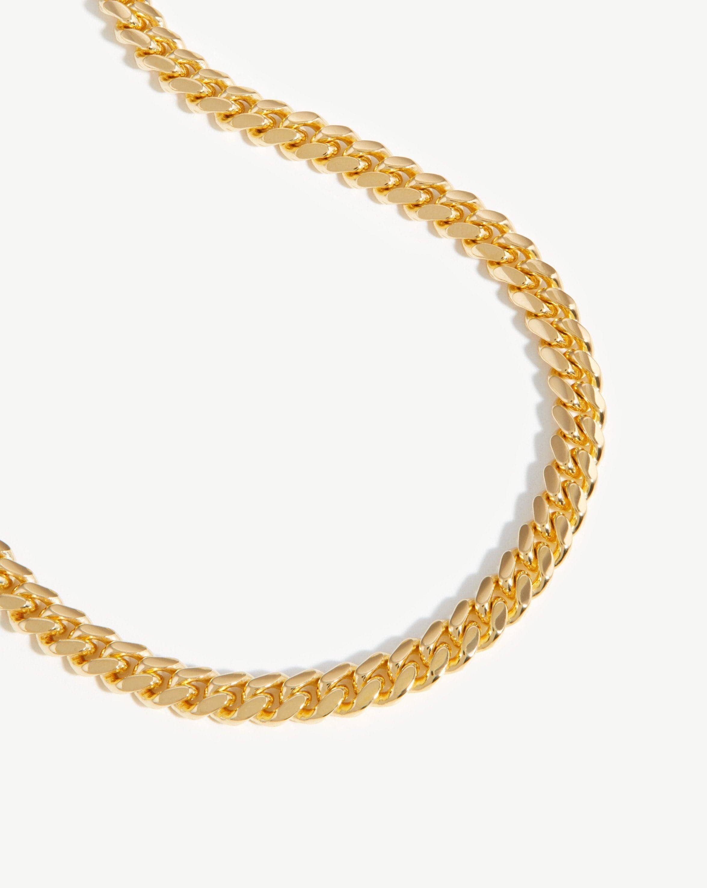 Men's Round Curb Chain Necklace - 14K Gold Plated Stainless Steel Hip Hop Jewelry for Men - Perfect for Casual Wear, Parties & Gifts