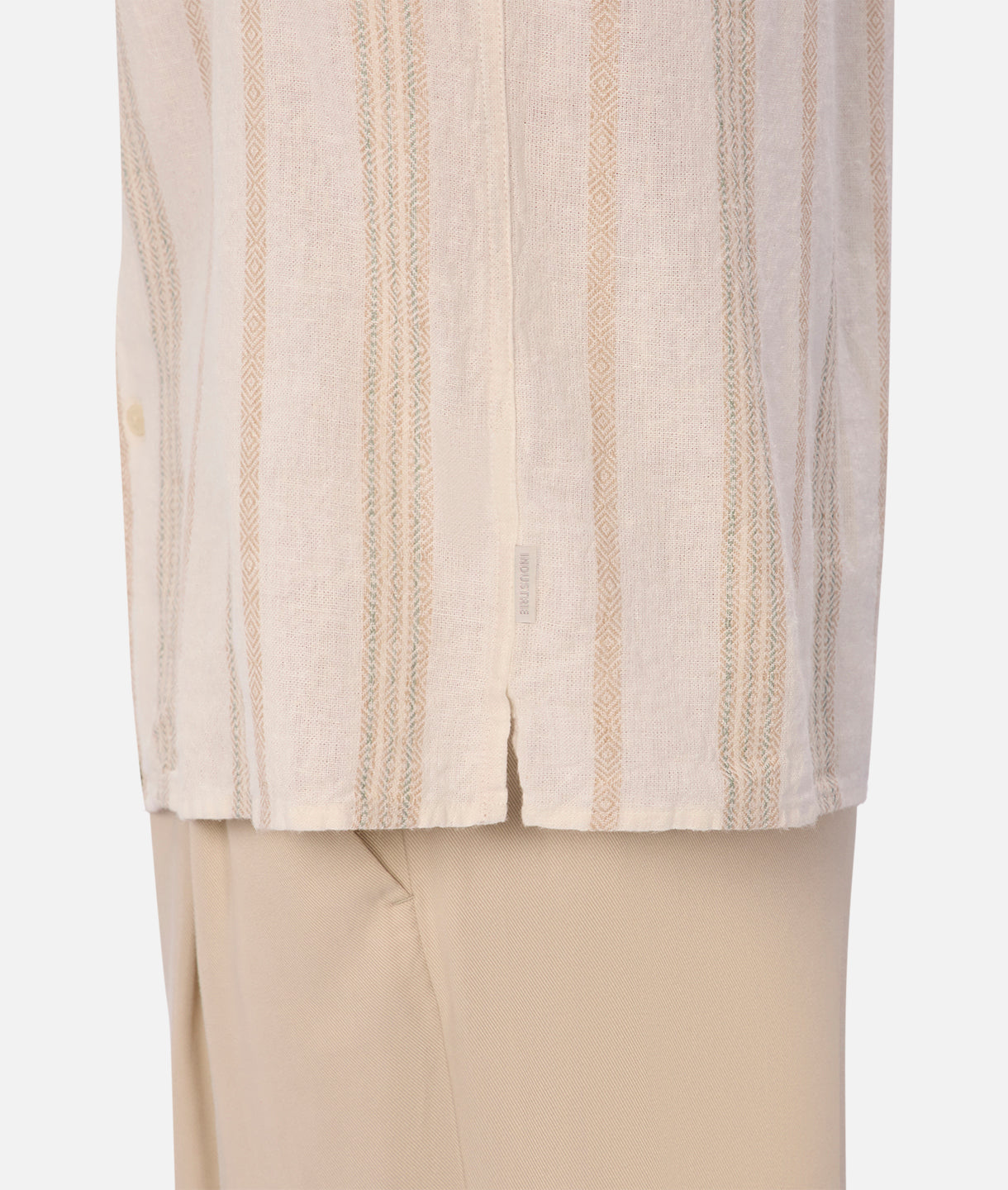 Cienega Short Sleeve Shirt for Men - Off White & Multi-Color Casual Button Down Shirt | Perfect for Summer Outfits, Beach Wear & Casual Office Attire