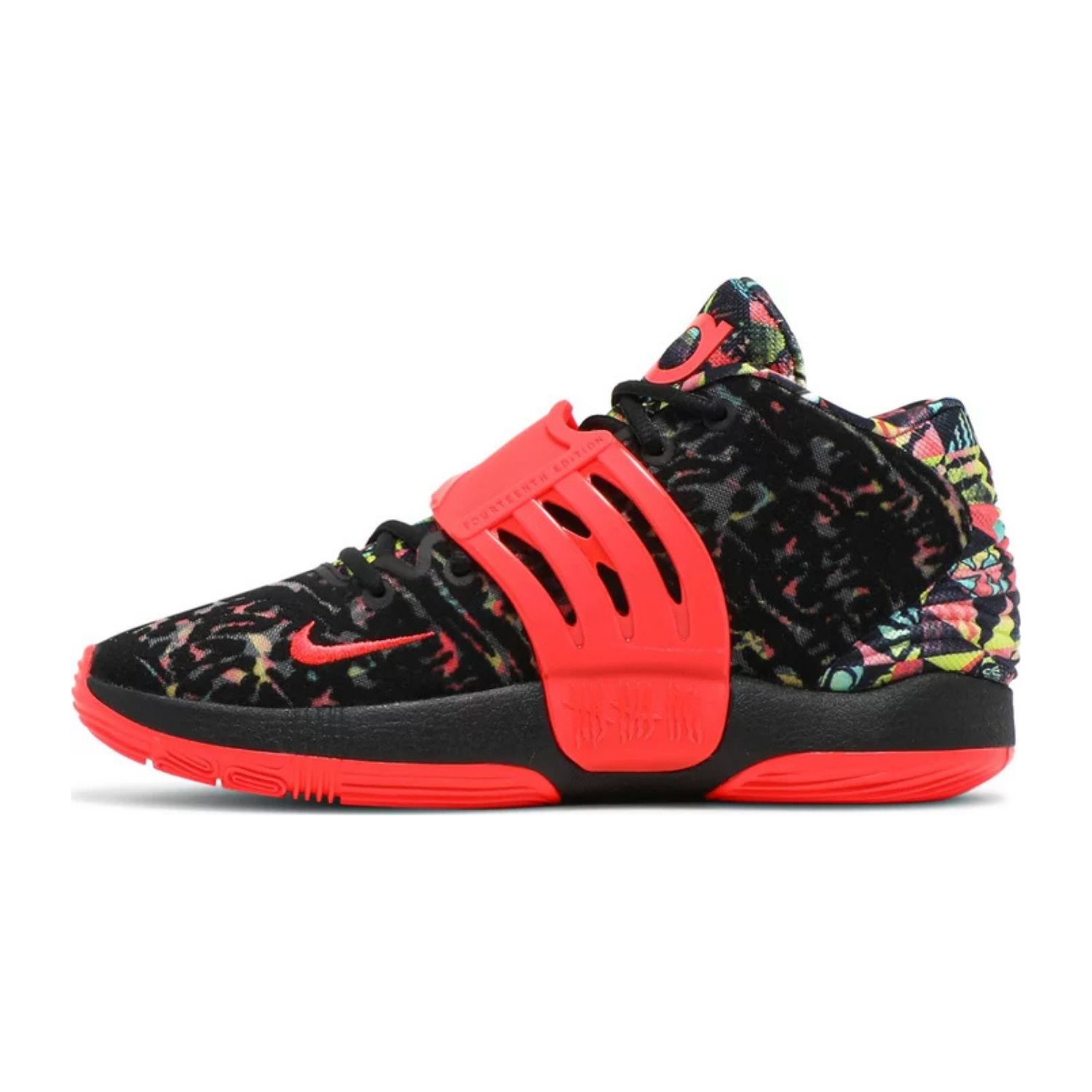 Nike KD 14 Basketball Shoes - Kyrie D Dream Black Multicolor for Men | High-Performance Court Sneakers for Basketball, Training & Streetwear