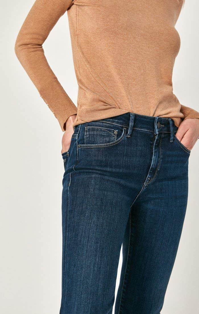 Mavi Women's Kendra High Rise Straight Boyfriend Jeans - Stretch Denim Pants for Women, Comfortable & Machine Washable - Perfect for Casual Wear, Office Outfits and Weekend Errands