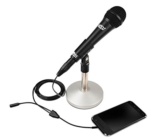 MXL MM130 Handheld Microphone for Smartphones & Tablets - Professional Recording, Podcasting, Live Streaming & Karaoke