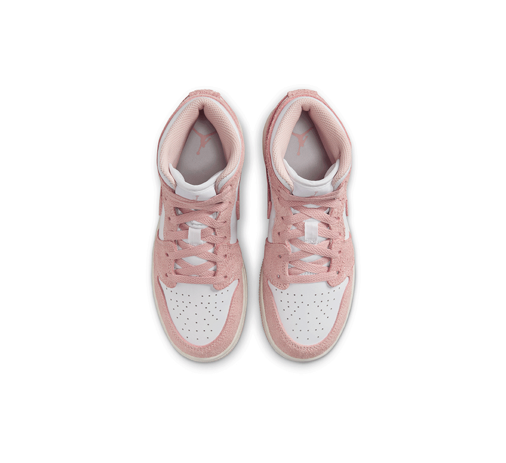 Air Jordan 1 Mid SE (GS) Basketball Shoes for Kids - Stylish High-Top Sneakers for School, Sports & Casual Wear