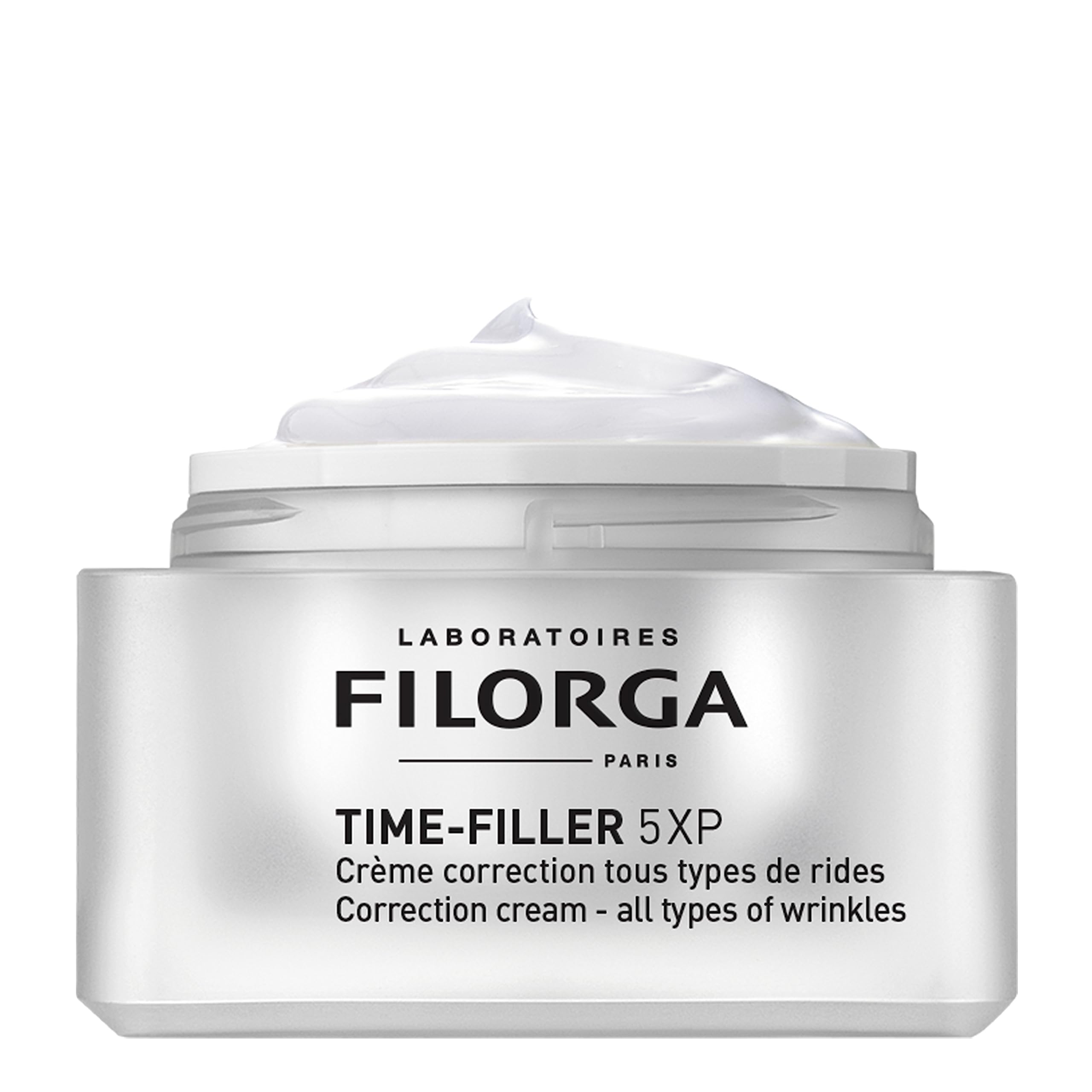 Filorga Time-Filler 5-XP Anti-Aging Cream - Wrinkle Correction & Moisturizing Face Cream for Women & Men, Reduces Fine Lines on Face, Eyes & Neck, 1.69 fl oz - Perfect for Daily Skincare Routine & Nighttime Repair