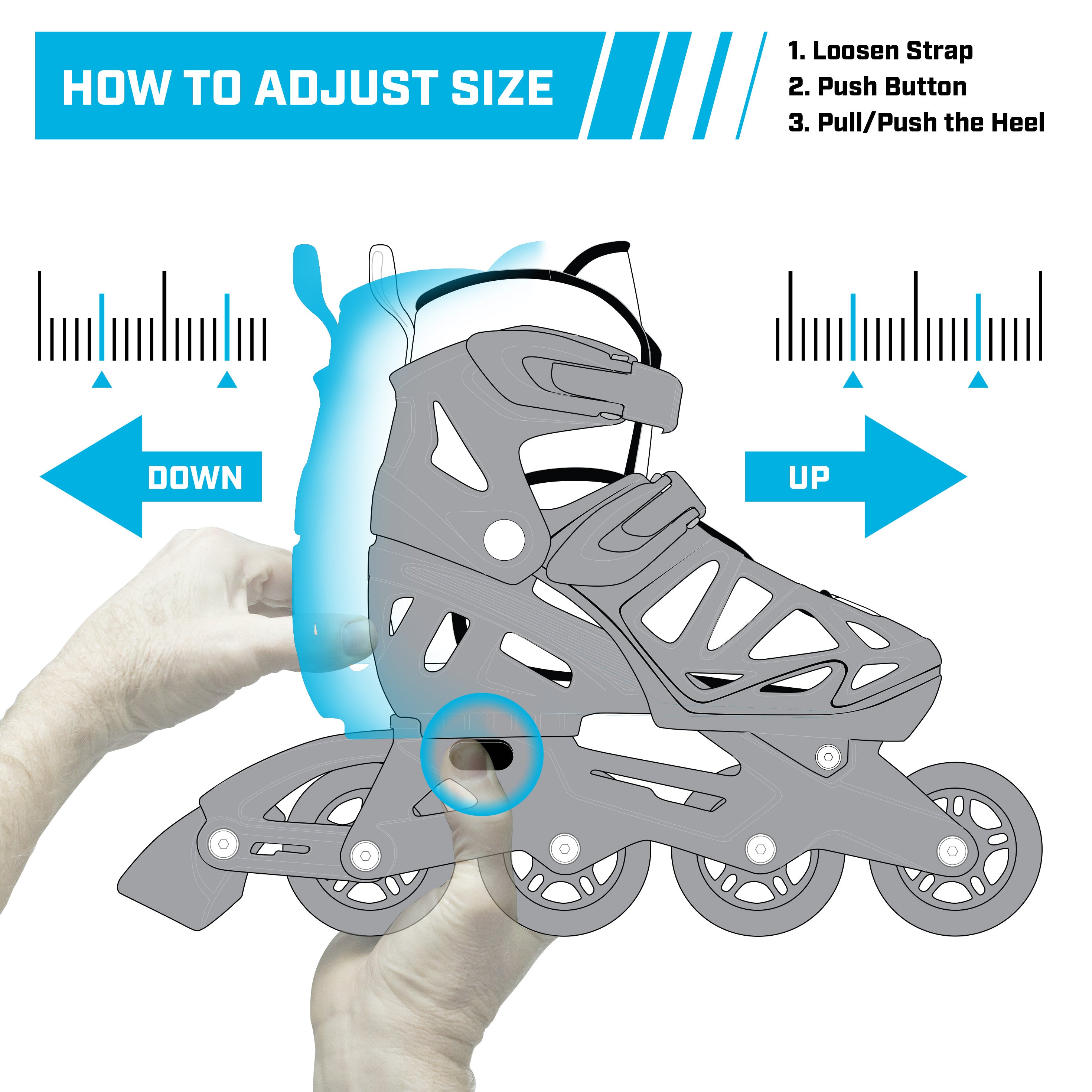 Best Adjustable Inline Skates for Girls - Comfortable & Safe Roller Skates with Sizing Options - Perfect for Outdoor Fun, Skate Parks & Birthday Gifts