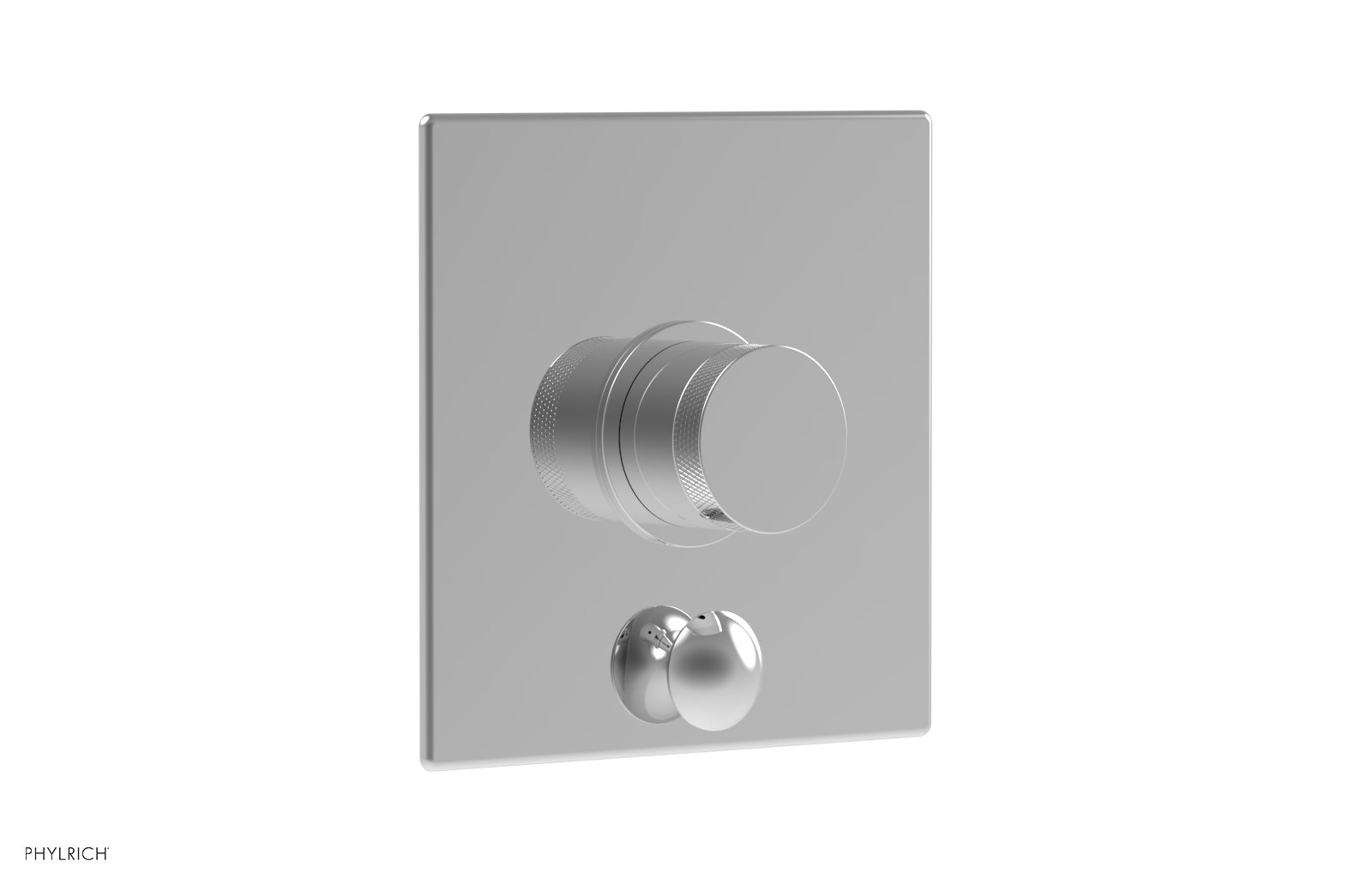Premium BASIC II Pressure Balance Shower Plate with Diverter & Handle Trim Set - 4