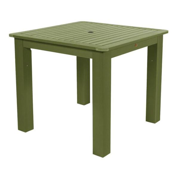 Weatherly 5-Piece Square Counter Height Outdoor Dining Set - Patio Bistro Table and Chairs for Backyard, Garden, Deck or Poolside Dining
