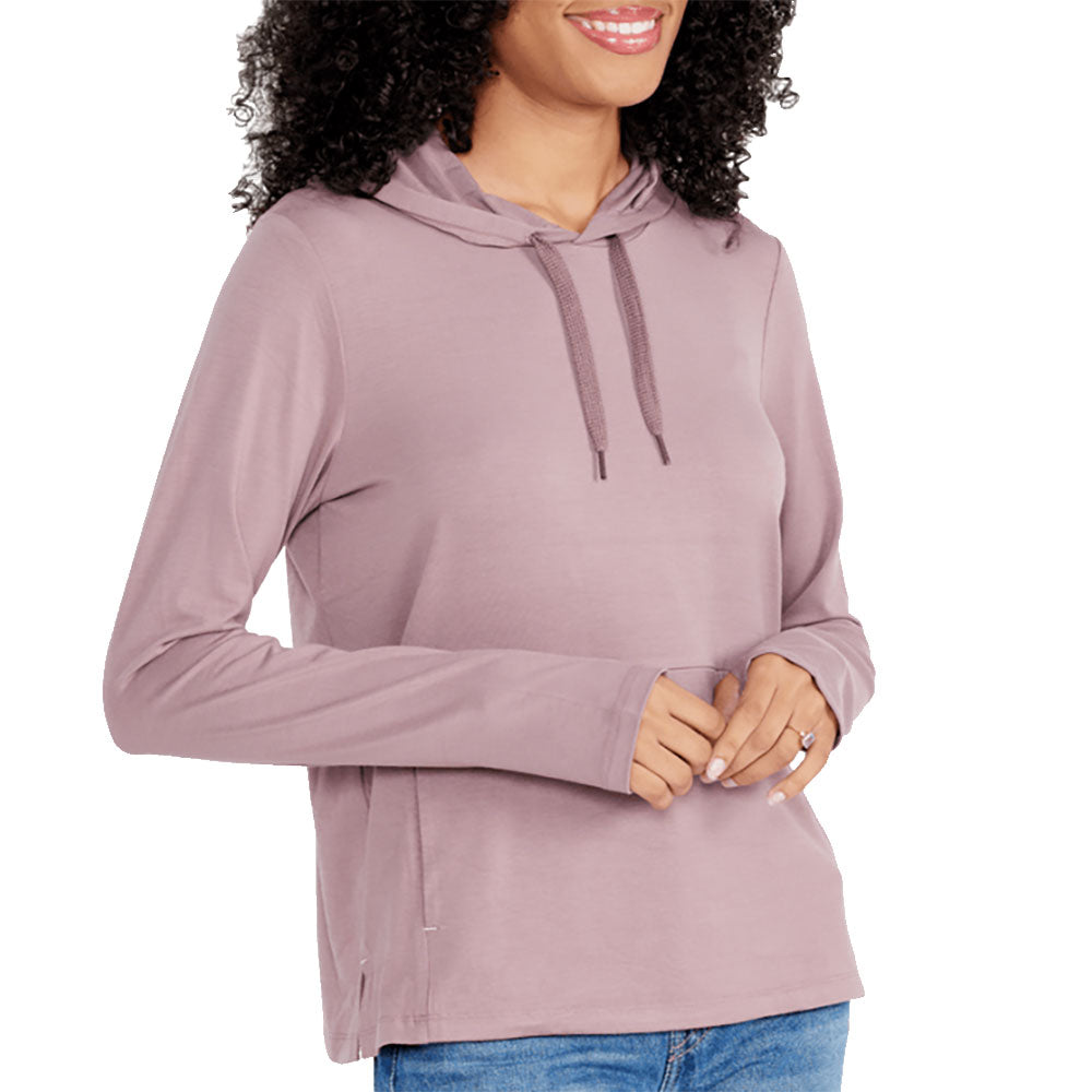 Free Fly Bamboo Flex Women's Hoodie - Soft & Breathable Eco-Friendly Pullover for Yoga, Hiking & Casual Wear