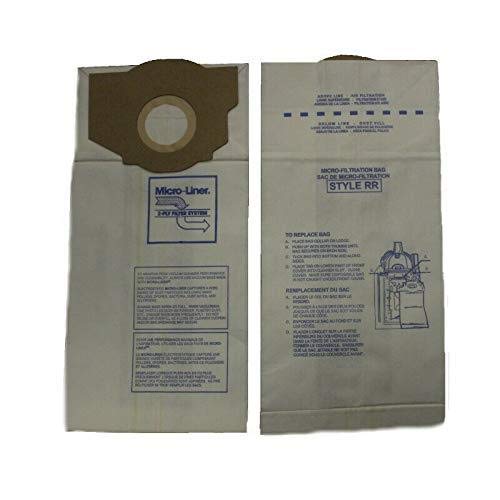 DVC Eureka Style RR 61115B Micro Allergen Vacuum Cleaner Bags (75 Count) - Made in USA for Dust Mite & Pet Hair Removal - Perfect for Allergy Sufferers & Home Cleaning