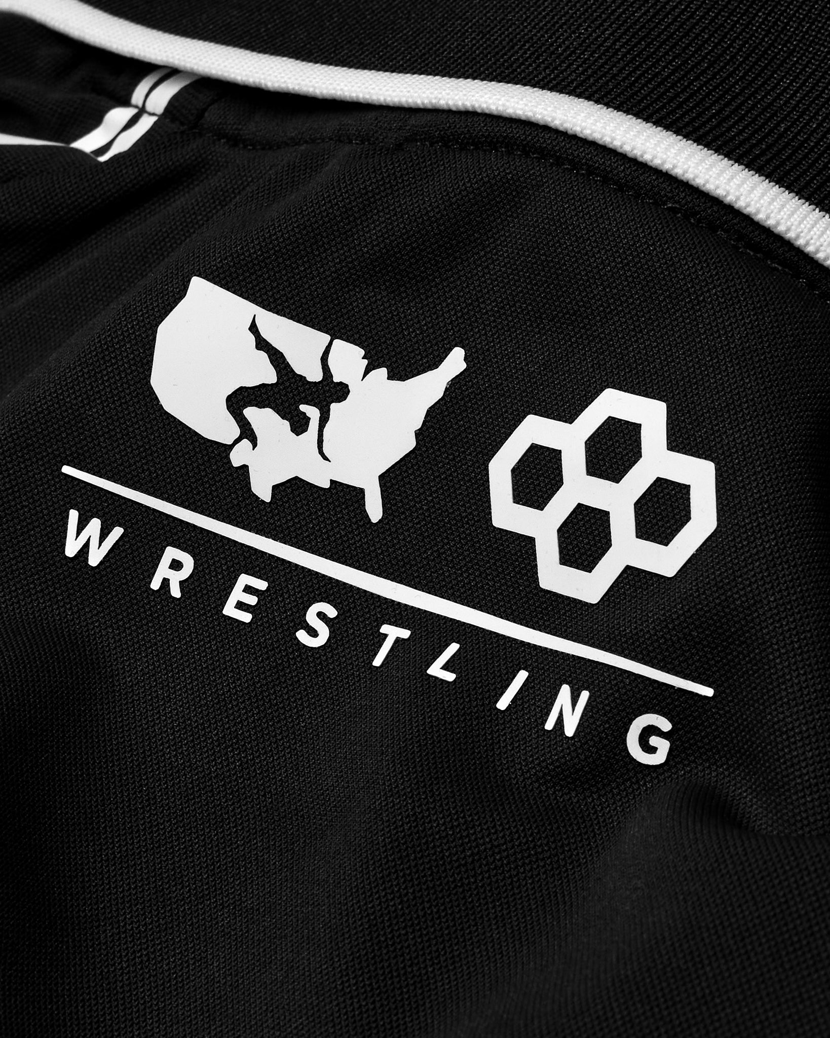 USA Wrestling Chronicle Elite Athletic Polo Shirt - Breathable & Moisture-Wicking Performance Top for Wrestlers & Athletes - Perfect for Training, Competitions & Gym Workouts