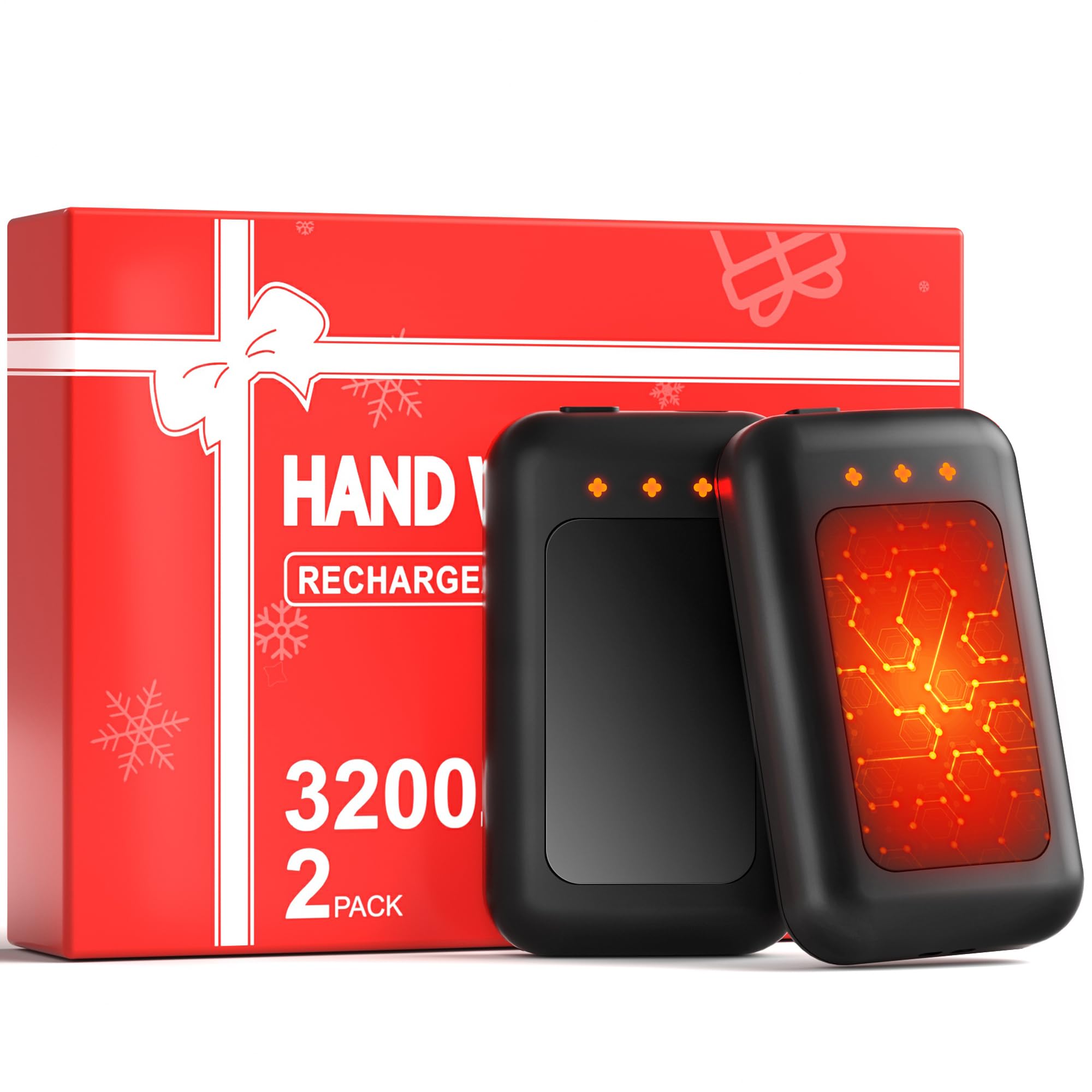 Rechargeable Electric Hand Warmers for Men & Women - Portable USB Hand Warmer for Outdoor Activities, Camping, Hunting, Golf - Perfect Winter Accessories & Gifts for Cold Weather