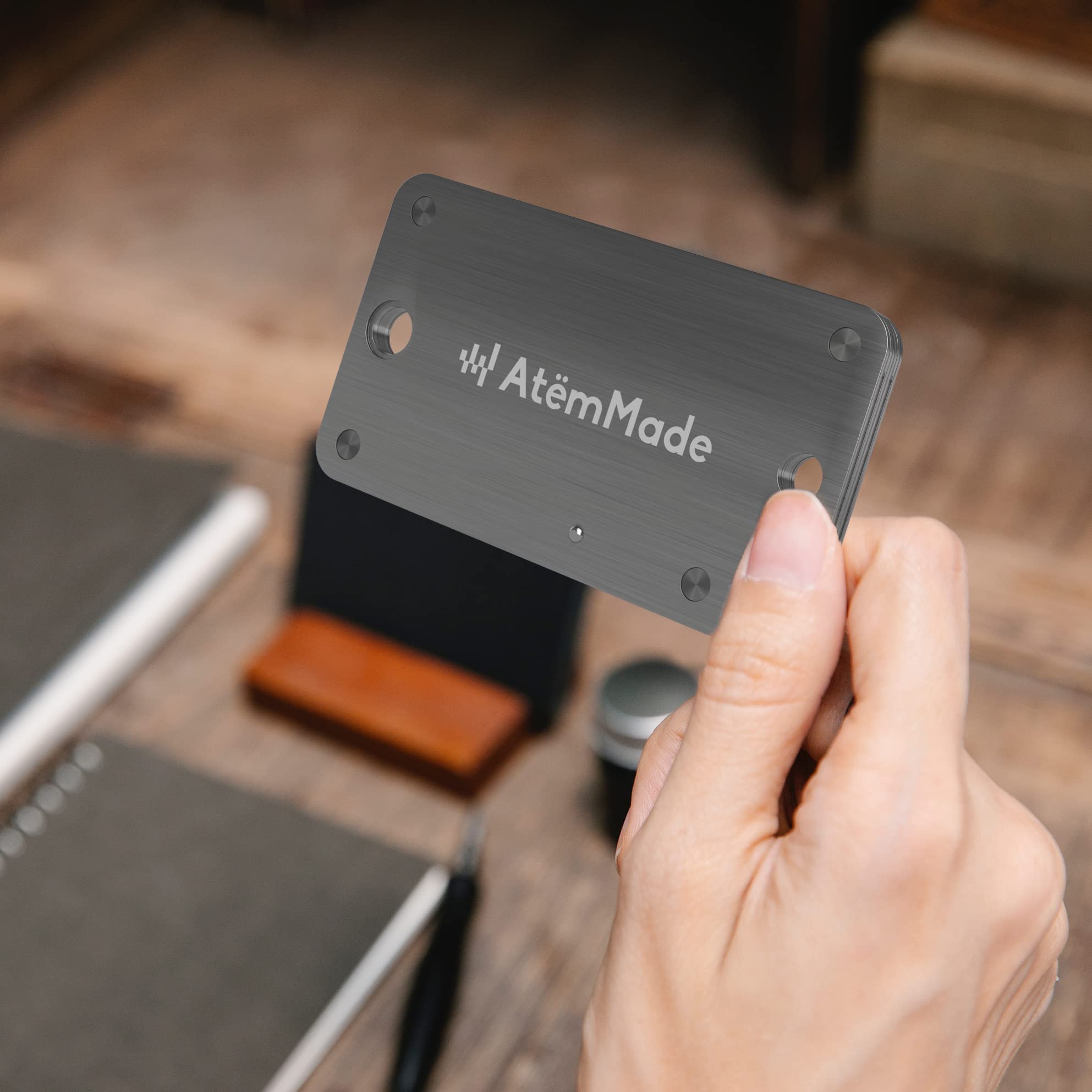 Stainless Steel Crypto Seed Phrase Backup - Secure Bitcoin & Crypto Wallet Storage Plate - BIP39 Compatible with Ledger, Trezor, Safepal - Ideal for Cold Storage & Disaster Recovery