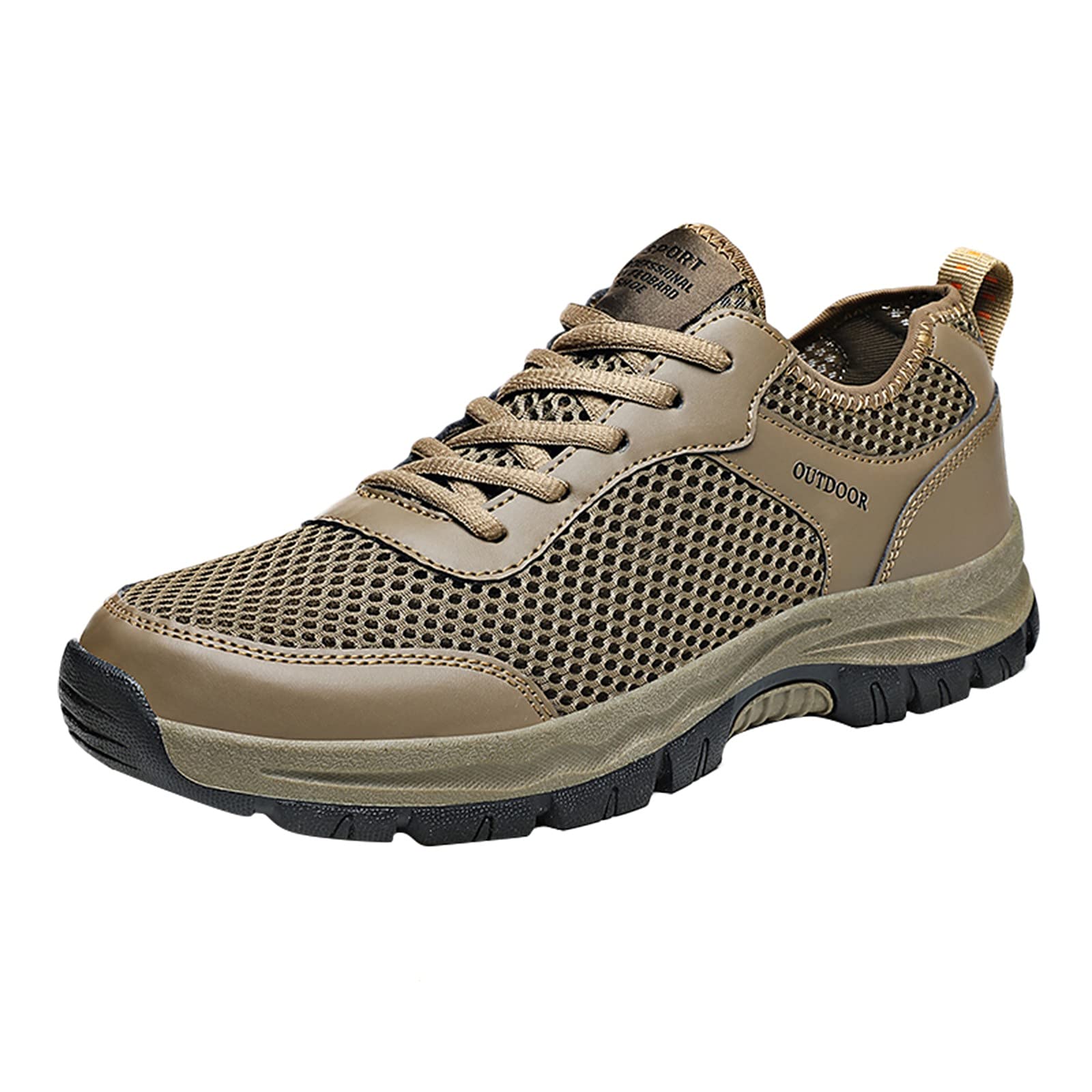 FAJIA Men's Casual Running Shoes with Shorts - Lightweight Breathable Hiking & Outdoor Sports Shoes for Men - Perfect for Jogging, Gym Workouts and Daily Wear