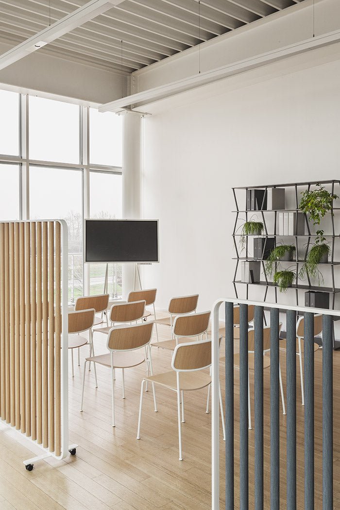 Lapalma Kisat S410 Modern Stackable Side Chair - Durable & Space-Saving Dining Chair for Home, Office, Restaurant & Cafe Use
