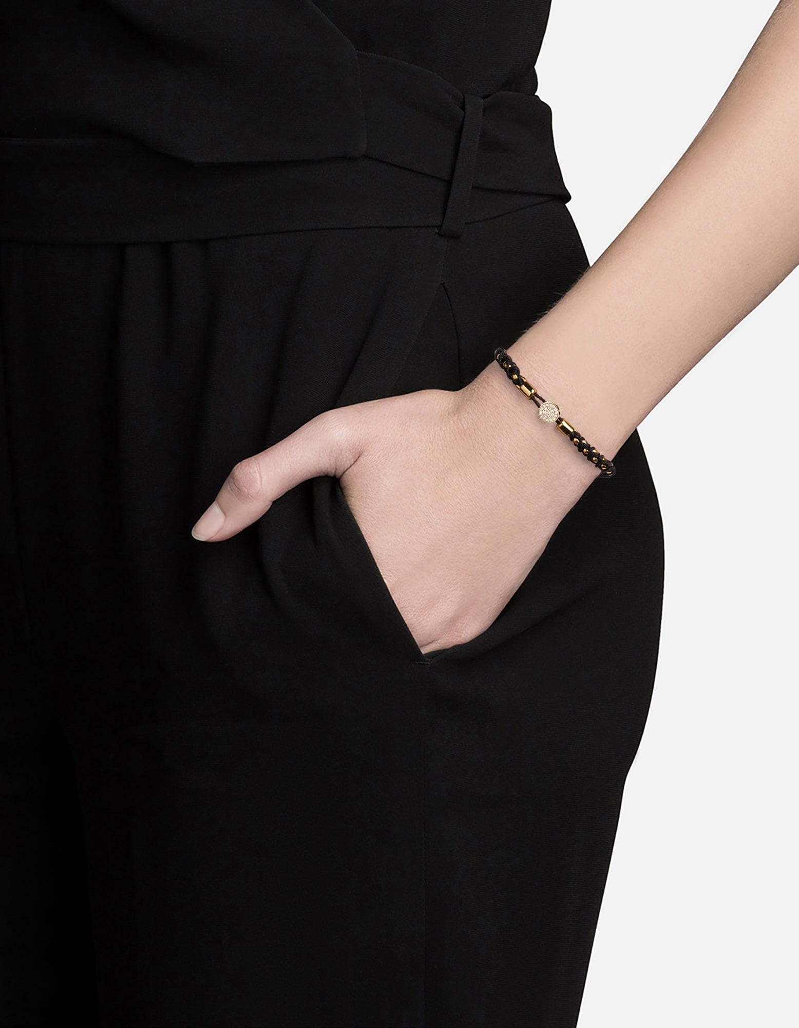Nexus Gold Pavé Chain Bracelet for Women - Elegant & Dainty Jewelry for Everyday Wear, Parties & Special Occasions