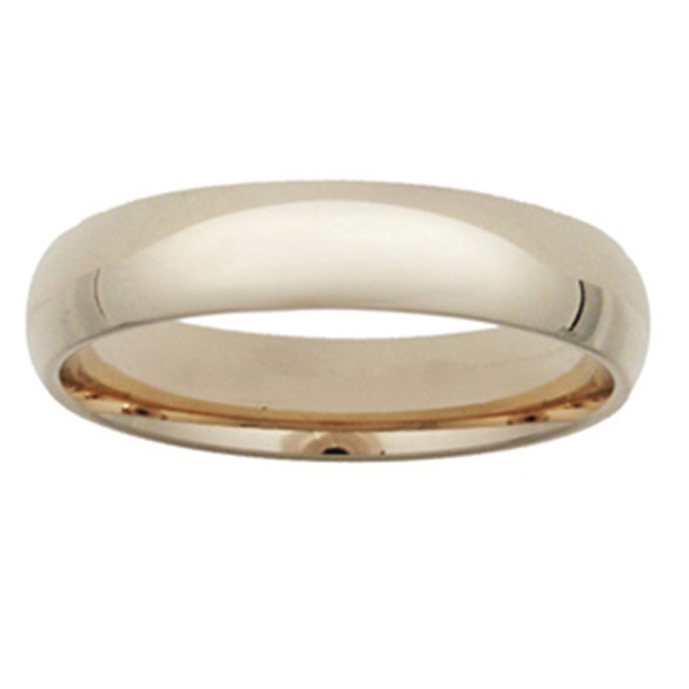 14K Yellow Gold High Polished Classic Wedding Band for Men & Women - Perfect for Engagement, Anniversary, and Everyday Wear