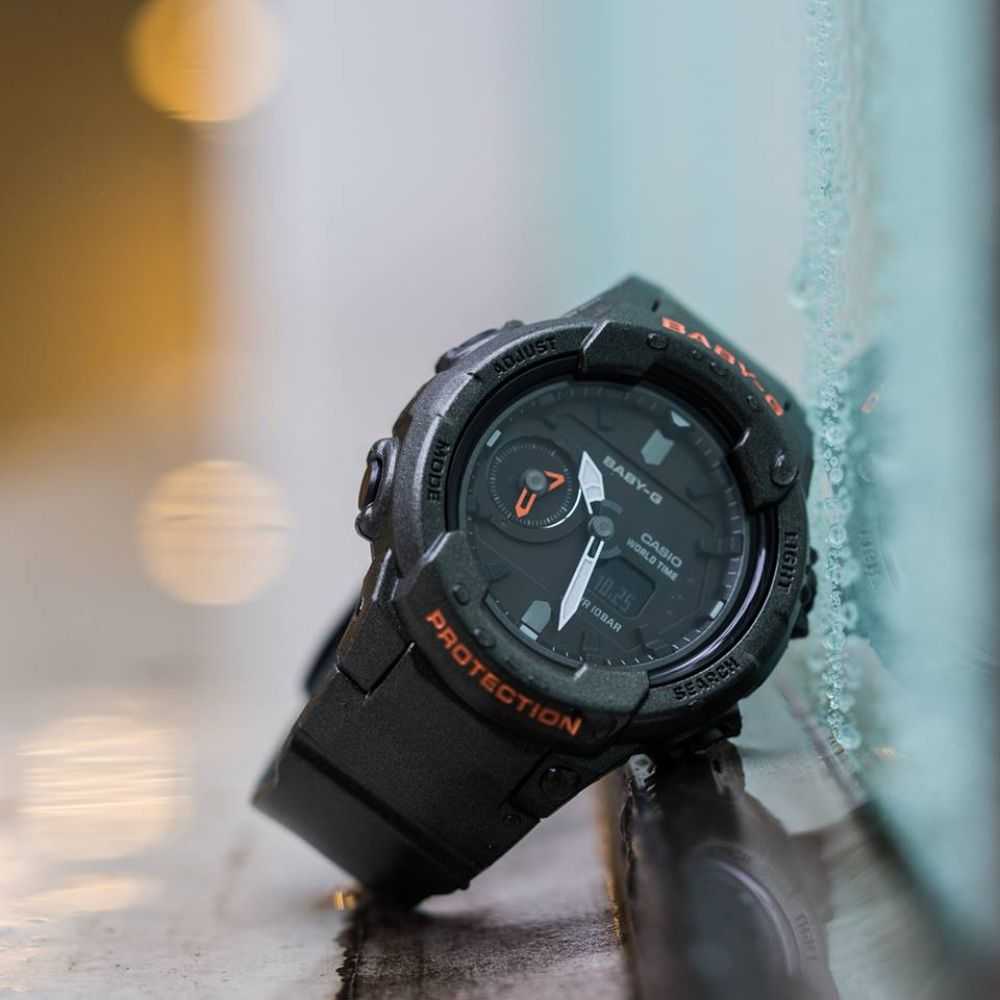 CASIO BABY-G BGA-230S-3ADR Digital Quartz Watch for Women - Green Resin Strap, Shock Resistant, Water Resistant - Perfect for Sports, Outdoor Activities & Everyday Wear