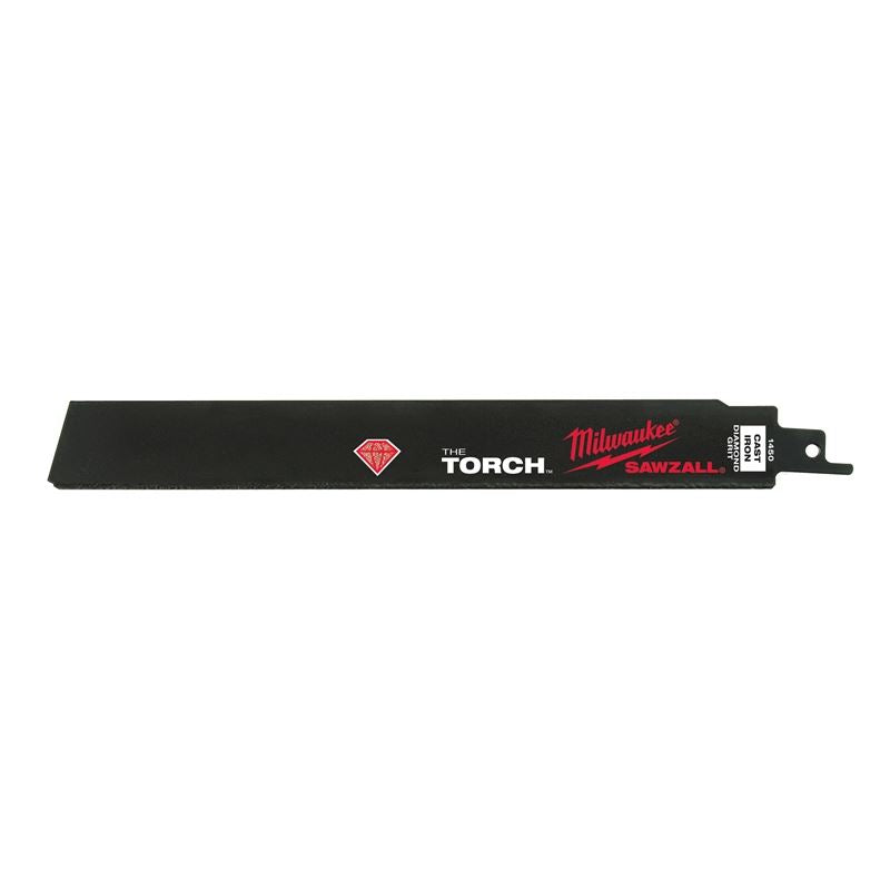 6 in. Diamond Grit THE TORCH SAWZALL Blade - 48 Teeth for Fast Cutting | Ideal for Metal, Wood & Demolition Projects | Perfect for Construction, Renovation & DIY Home Improvement