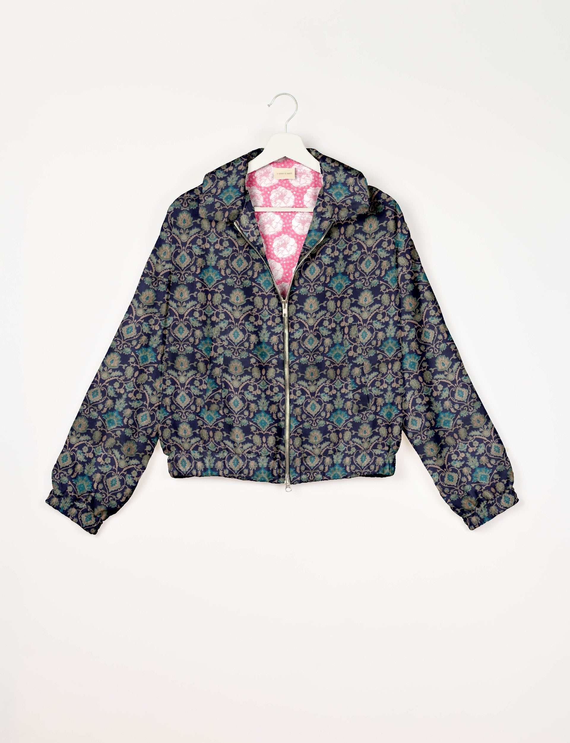 M2O 387 Men's Bomber Jacket - Lightweight, Stylish & Comfortable - Perfect for Casual Wear, Travel & Outdoor Activities