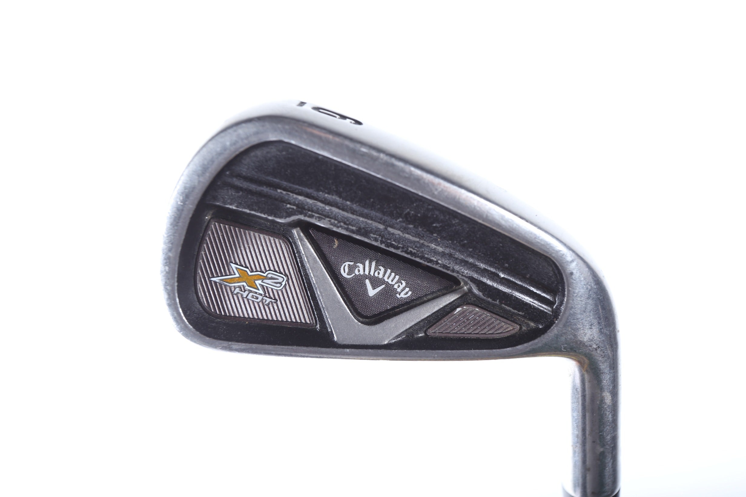 Used Callaway X2 Hot Single 6 Iron Right Handed Regular Flex Golf Club - Perfect for Practice & Course Play