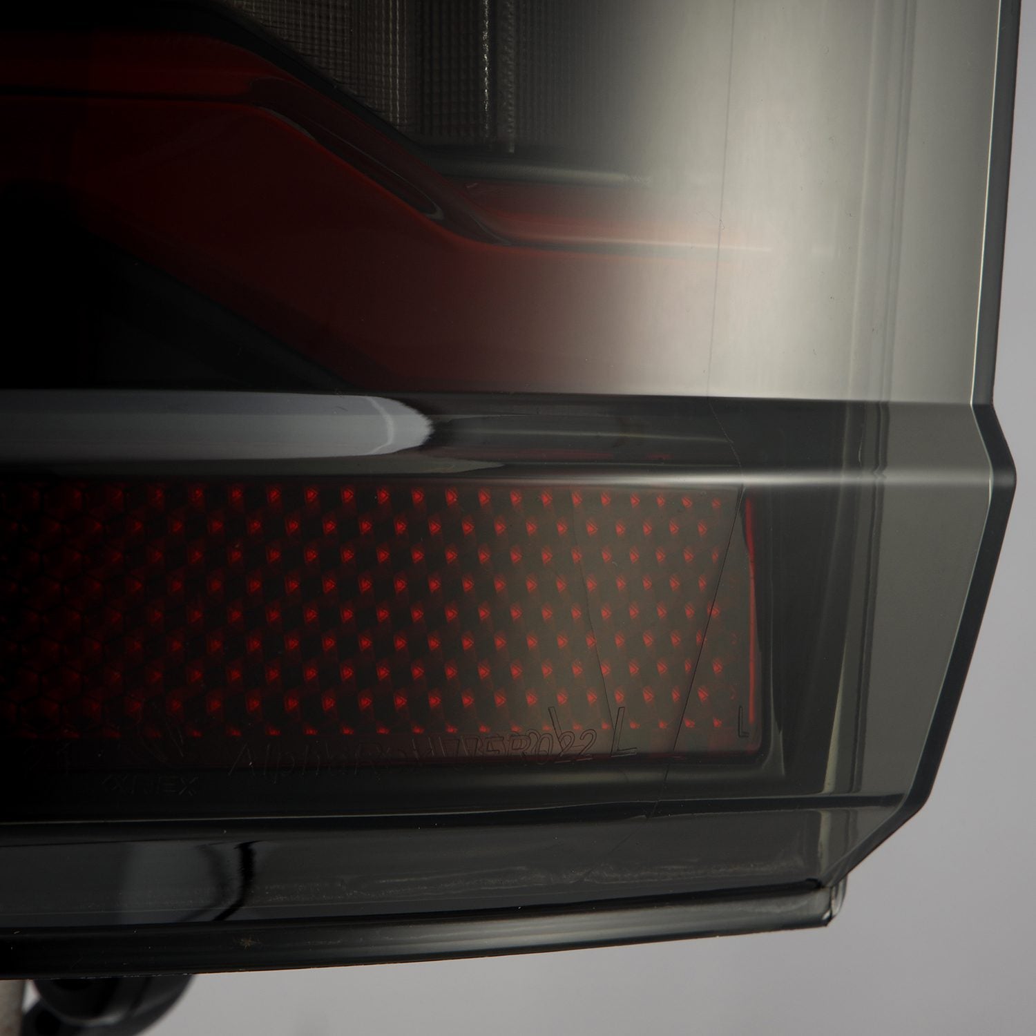 21 23 Ford F150 LUXX Series LED Tail Lights - Black & Red Smoked Lens - High Performance Brake Lights for Pickup Trucks - Perfect for Night Driving & Off-Road Adventures