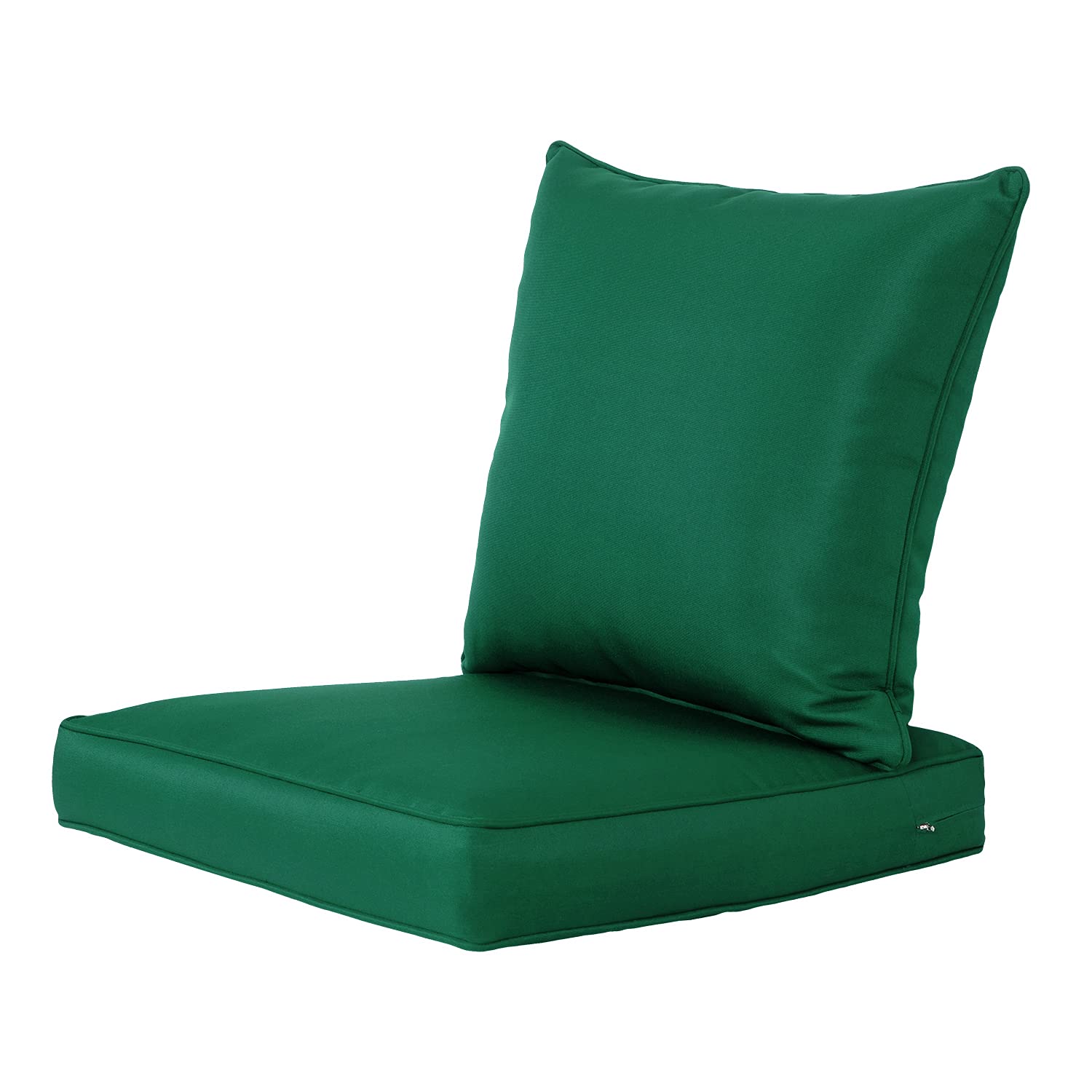 ARTPLAN Waterproof Outdoor Chair Cushions Set - All-Weather Deep Seat & Back Pillows for Patio Furniture - Perfect for Garden, Deck, Poolside & Indoor Use