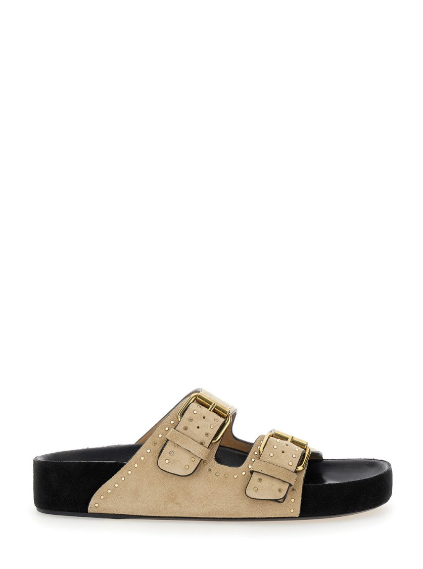 Lennyo Beige Slip On Sandals for Women - Comfortable Casual Summer Slide Shoes | Perfect for Beach, Pool, and Vacation Outfits