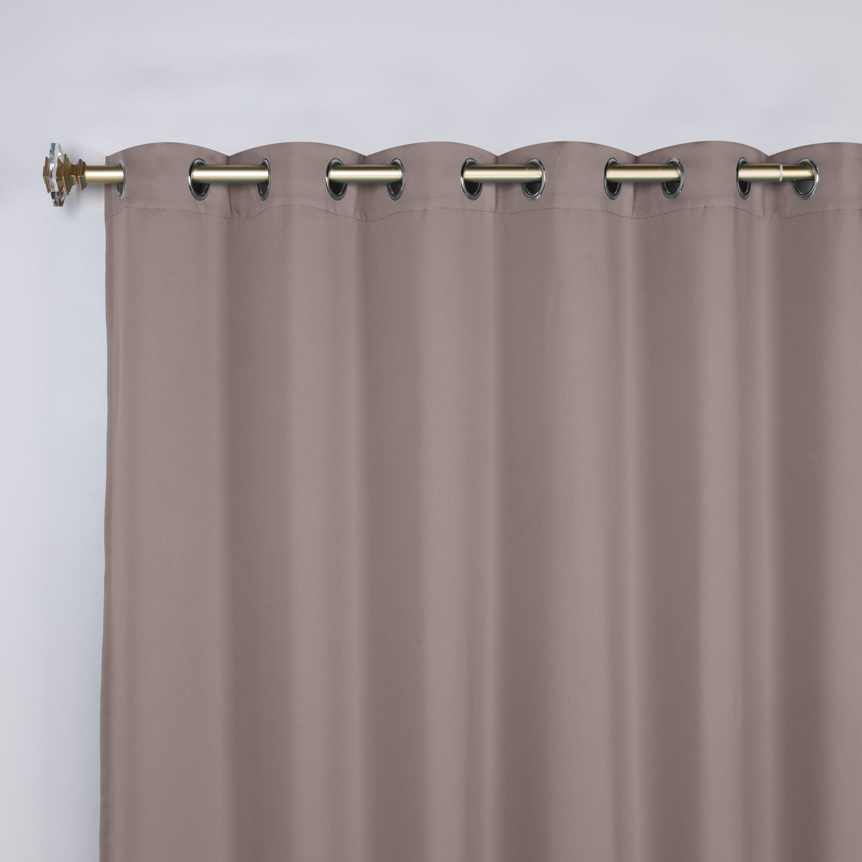 Machine Washable Blackout Curtains Set of 2 - Solid Color Room Darkening Window Treatments for Bedroom & Nursery - Blocks Light & Noise for Better Sleep