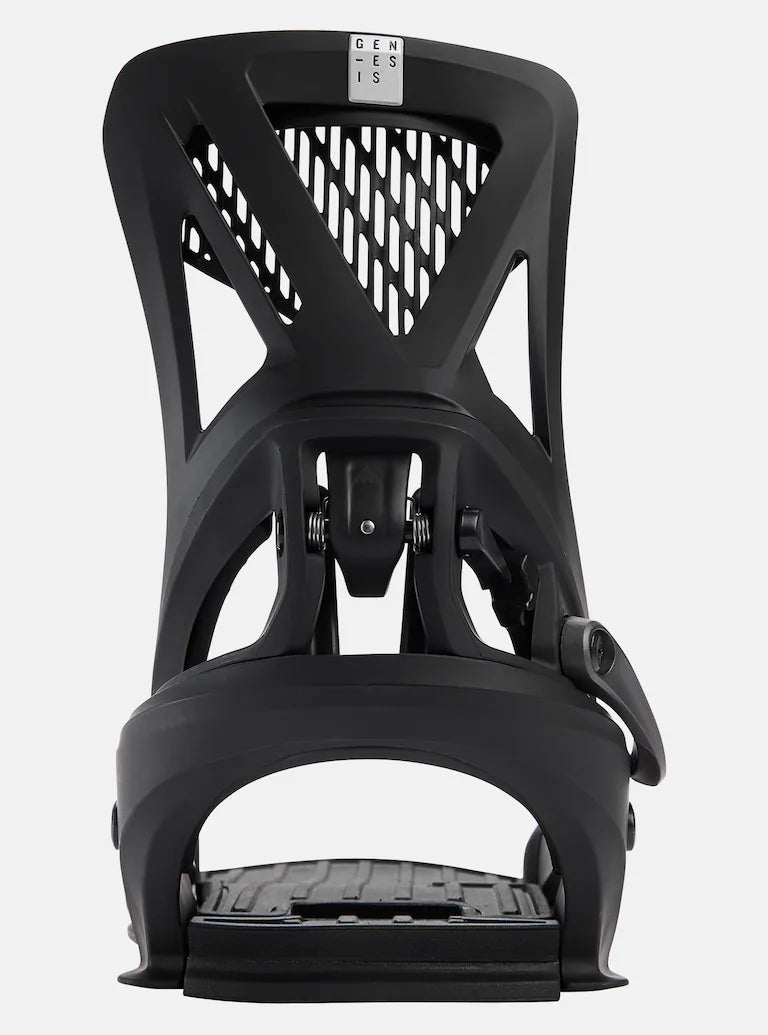 Burton Genesis Step On Snowboard Bindings 2025 - Lightweight & Responsive Snowboard Bindings for Men & Women - Perfect for All-Mountain Riding & Freestyle Snowboarding
