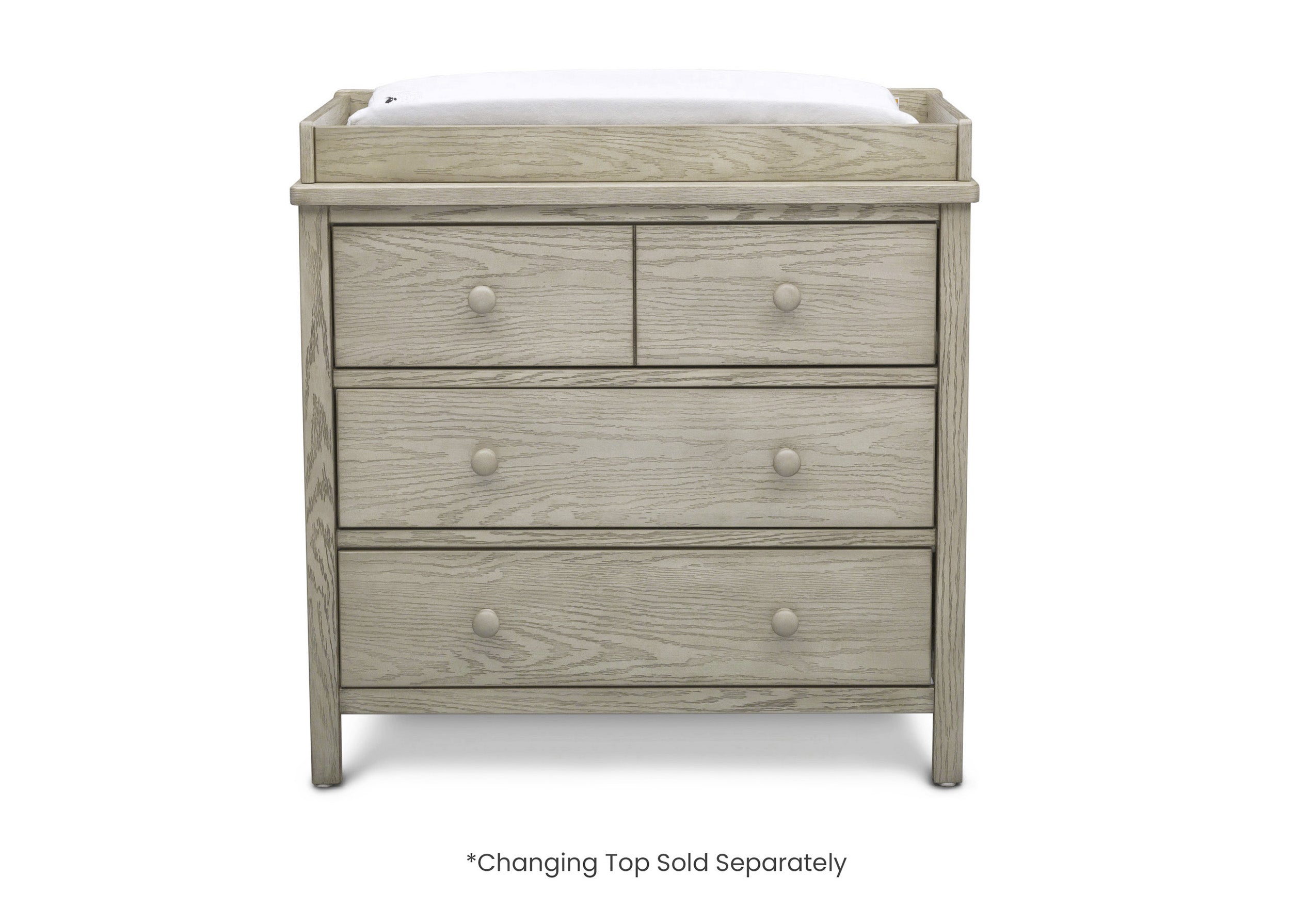 Middleton 3 Drawer Dresser - Solid Wood Bedroom Chest, Nightstand & Storage Organizer for Clothes, Bedding & Accessories | Perfect for Home, Apartment & Dorm Room Decor