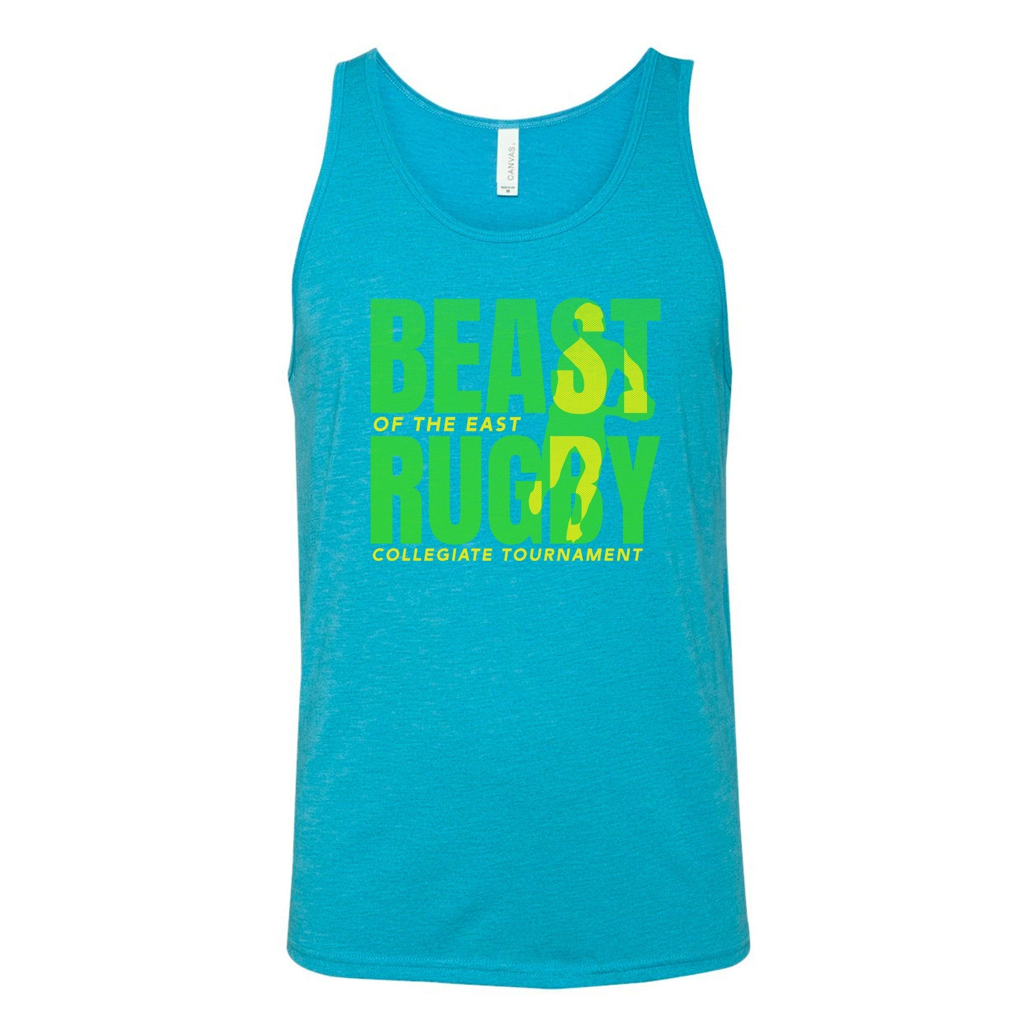 BOE '22 Beast Rugby Tank Top - Breathable Quick-Dry Performance Shirt for Men - Perfect for Rugby, Training & Outdoor Sports
