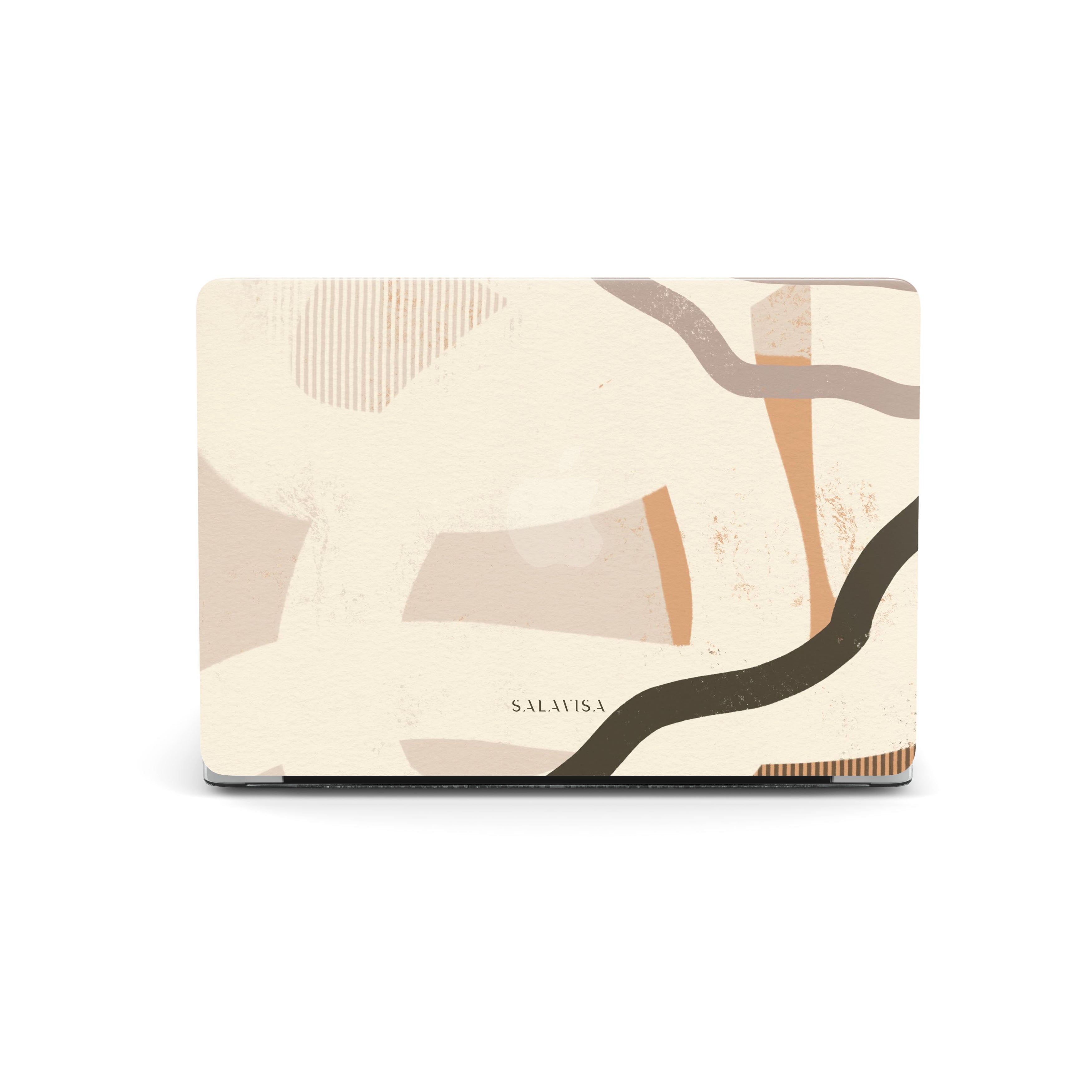 Organic Coffee-Themed MacBook Case - Eco-Friendly Laptop Cover for MacBook Air & Pro - Perfect for Coffee Lovers & Office/Home Use