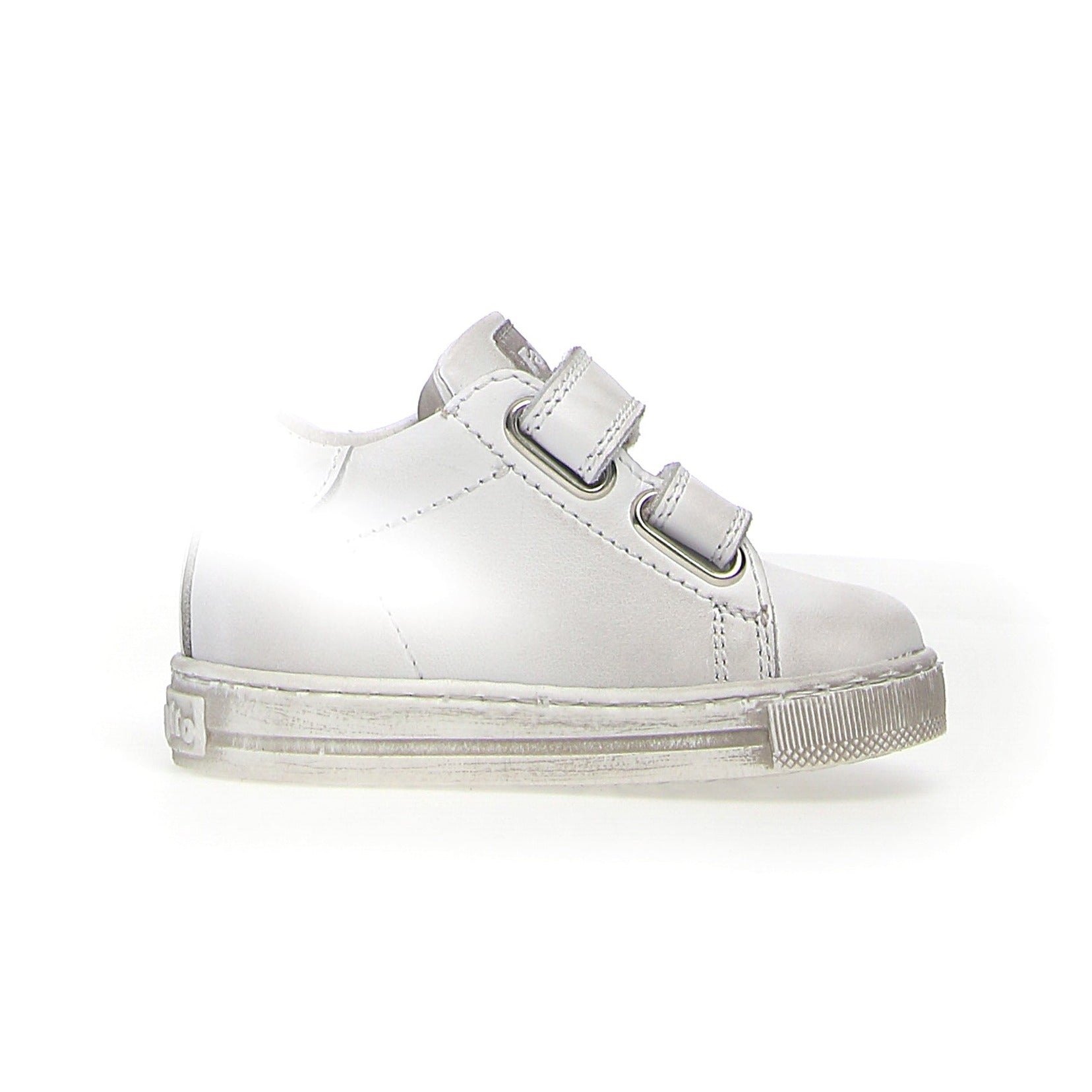 Falcotto Sasha VL Calf Fashion Sneakers for Boys & Girls - White | Comfortable Kids Shoes for School, Play & Everyday Wear