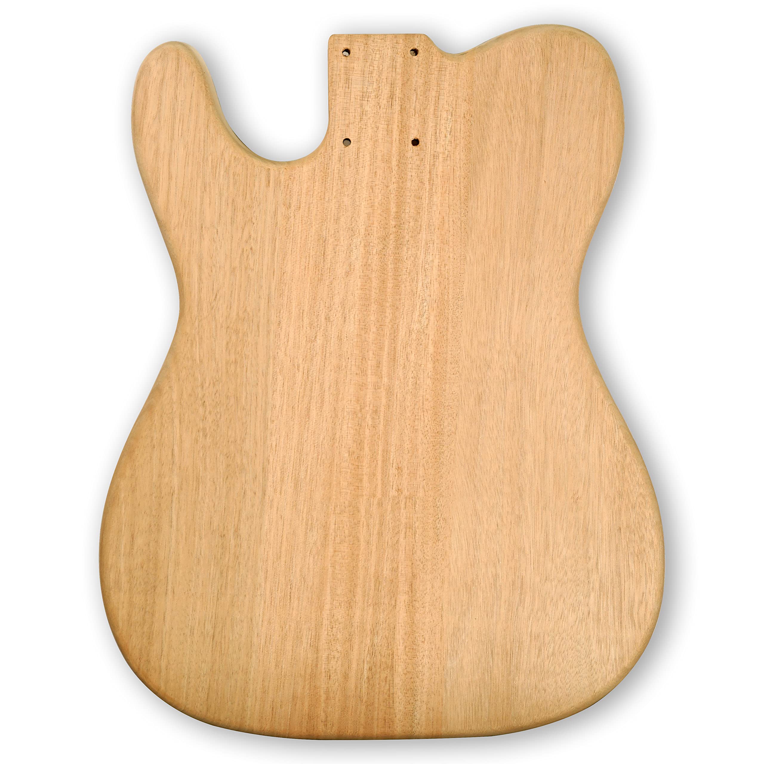 BexGears DIY Electric Guitar Kit for Beginners - Birdseye Maple Veneer Top, Mahogany Body & Neck, Chrome Hardware (Right-Handed) - Perfect for Home Building, Music Education & Custom Guitar Projects