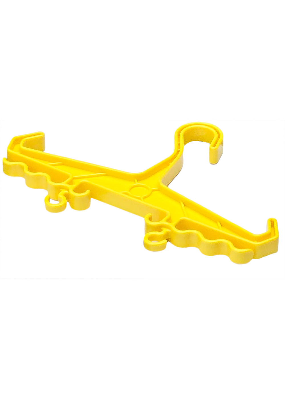 Problue BCD Multi Hanger - Yellow Scuba Diving Gear Organizer for Wetsuits, BCDs & Dive Equipment - Perfect for Dive Boats & Home Storage