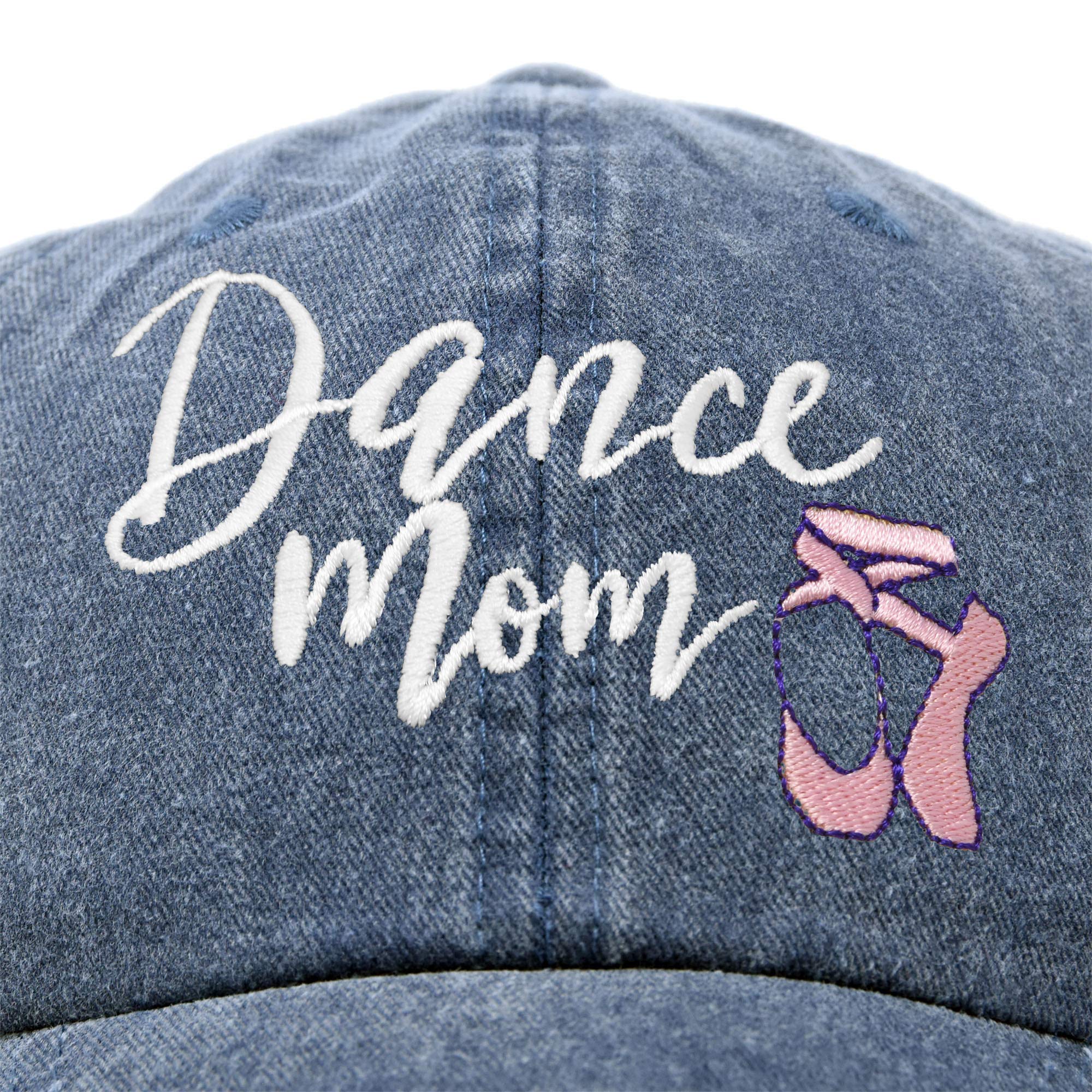 DALIX Embroidered Cotton Dance Mom Hat - Support Your Daughter with Style | Perfect for Dance Competitions, Recitals & Team Events