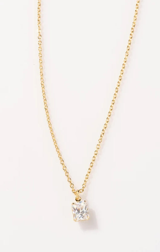Faithy Jewels Leigh Necklace - 14K Gold Plated Dainty Chain Necklace for Women, Elegant Layering Jewelry Gift for Her, Perfect for Everyday Wear & Special Occasions
