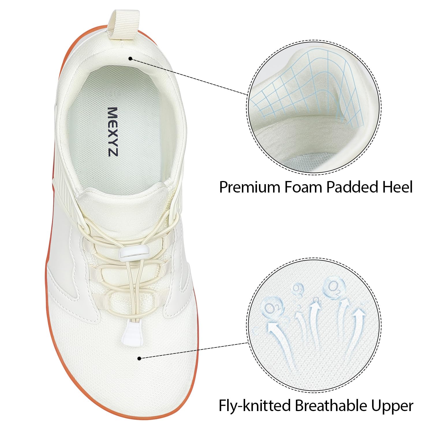 Barefoot Shoes for Men & Women - Minimalist Cross-Trainer with Wide Toe Box | Zero Drop Sole Trail Running & Walking Sneakers | Grounded Footwear for Gym, Hiking & Everyday Wear