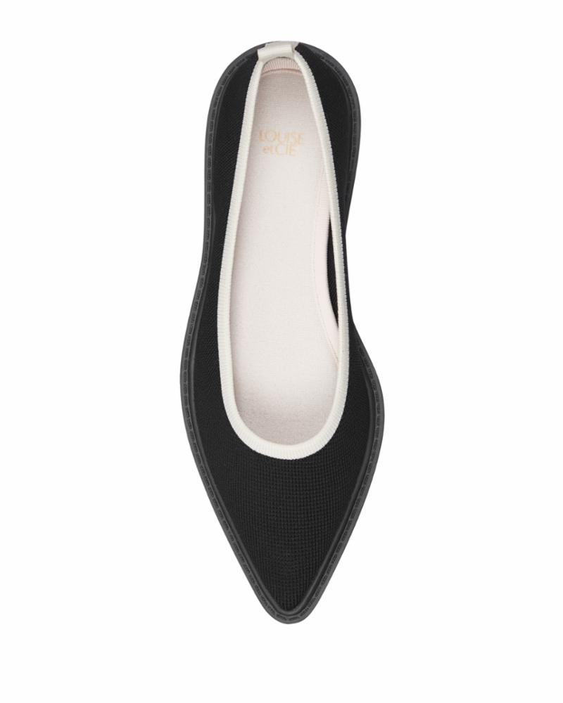 Louise Et Cie Women's Celete Black M Dress Shoes - Elegant Pointed Toe Pumps for Work, Party & Special Occasions