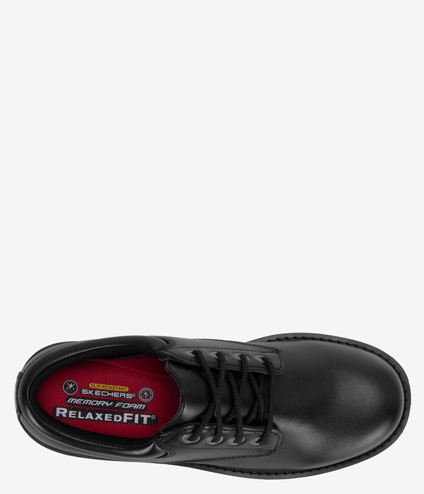 Skechers Work Cottonwood Cantix Slip-Resistant Oxford Shoes for Men - Non-Slip Work Shoes for Restaurant, Hospital & Construction Safety