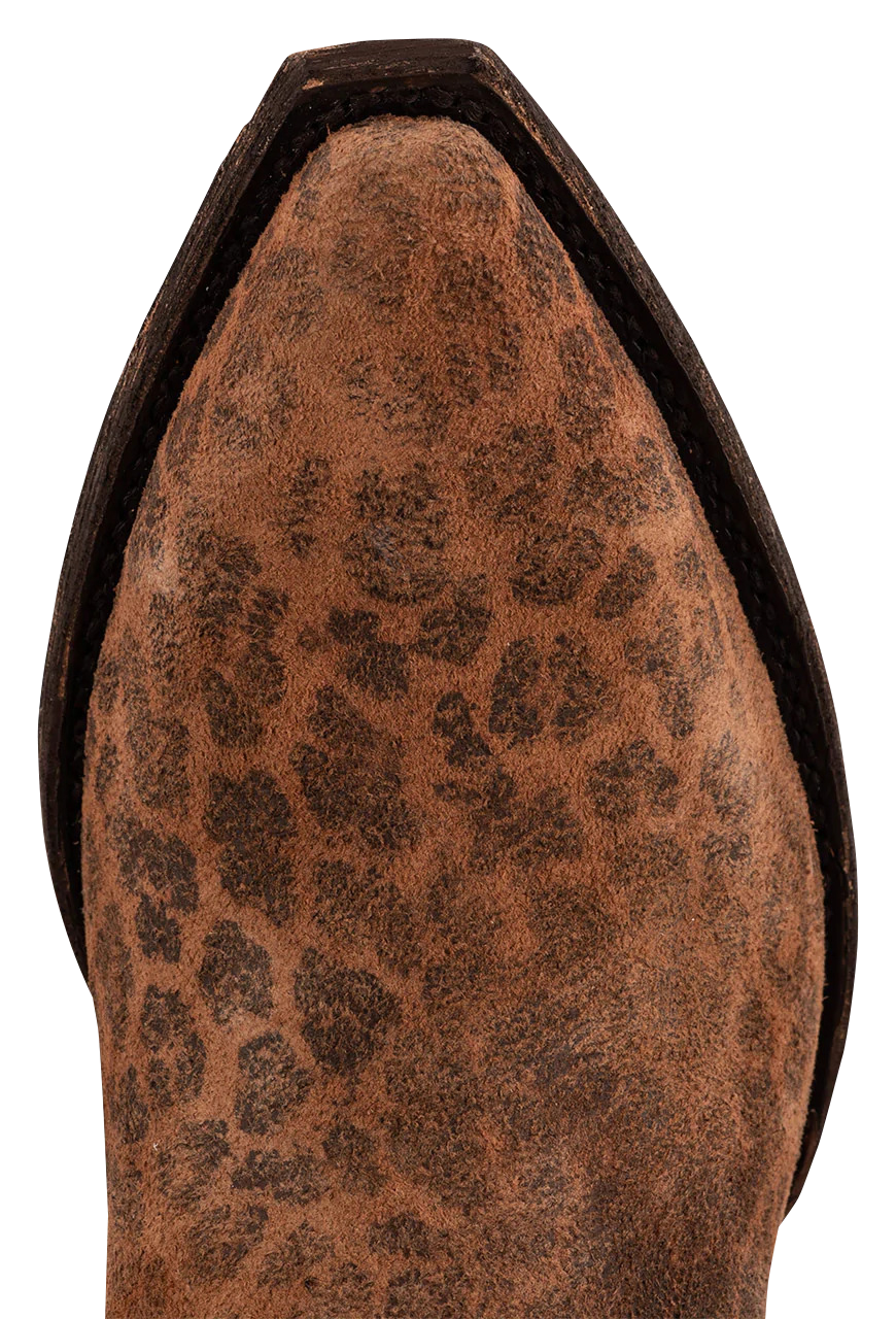 Old Gringo Women's Leopardito Ochre Cowgirl Boots - Tan Western Boots for Women | Comfortable & Stylish Cowgirl Boots for Country Dancing, Rodeo & Everyday Wear