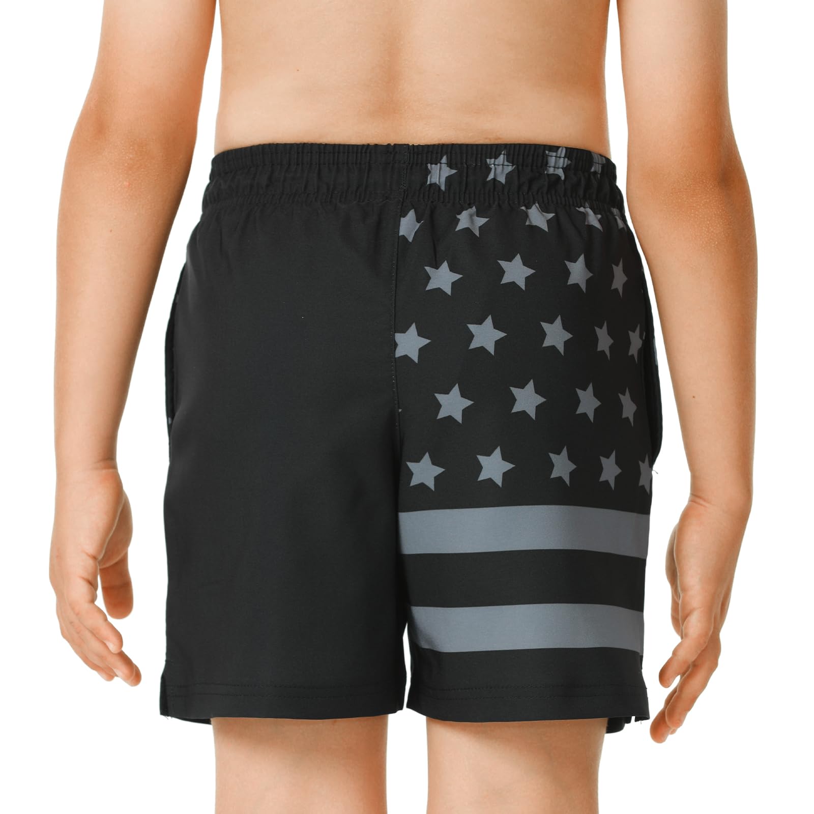 **HODOSPORTS Boys Swim Trunks - Quick-Dry Swimwear with Pockets for Kids, Beach & Pool Swimming Shorts**    **Usage Scenarios:** Perfect for beach vacations, pool parties, summer camps, and water sports activities.