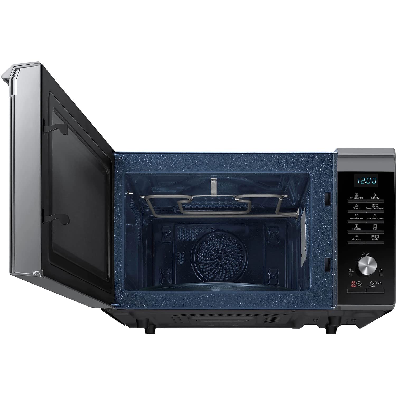 Samsung MC28M6075CS 900W 28L Silver/Black Combination Microwave Oven - Perfect for Baking, Grilling & Quick Meals in Small Kitchens