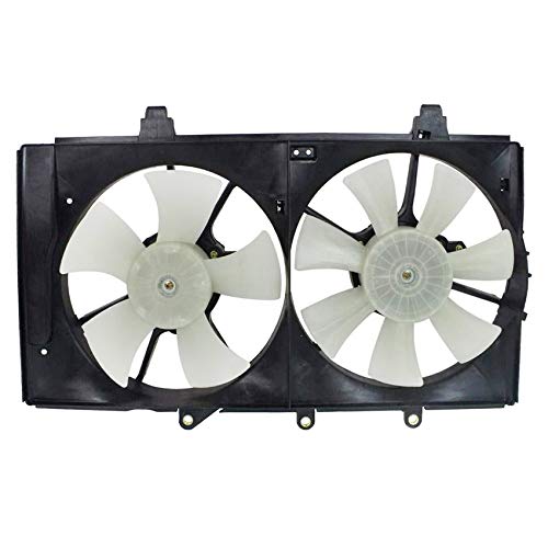 RAREELECTRICAL Replacement Cooling Fan Compatible with Dodge Neon 2.0L 1995Cc 2004-2005 - Fits Part Numbers 5019208AA, 5019209AA, 5019210AA, 5127521AA, CH3115137 - Perfect for Engine Overheating Prevention & Summer Driving