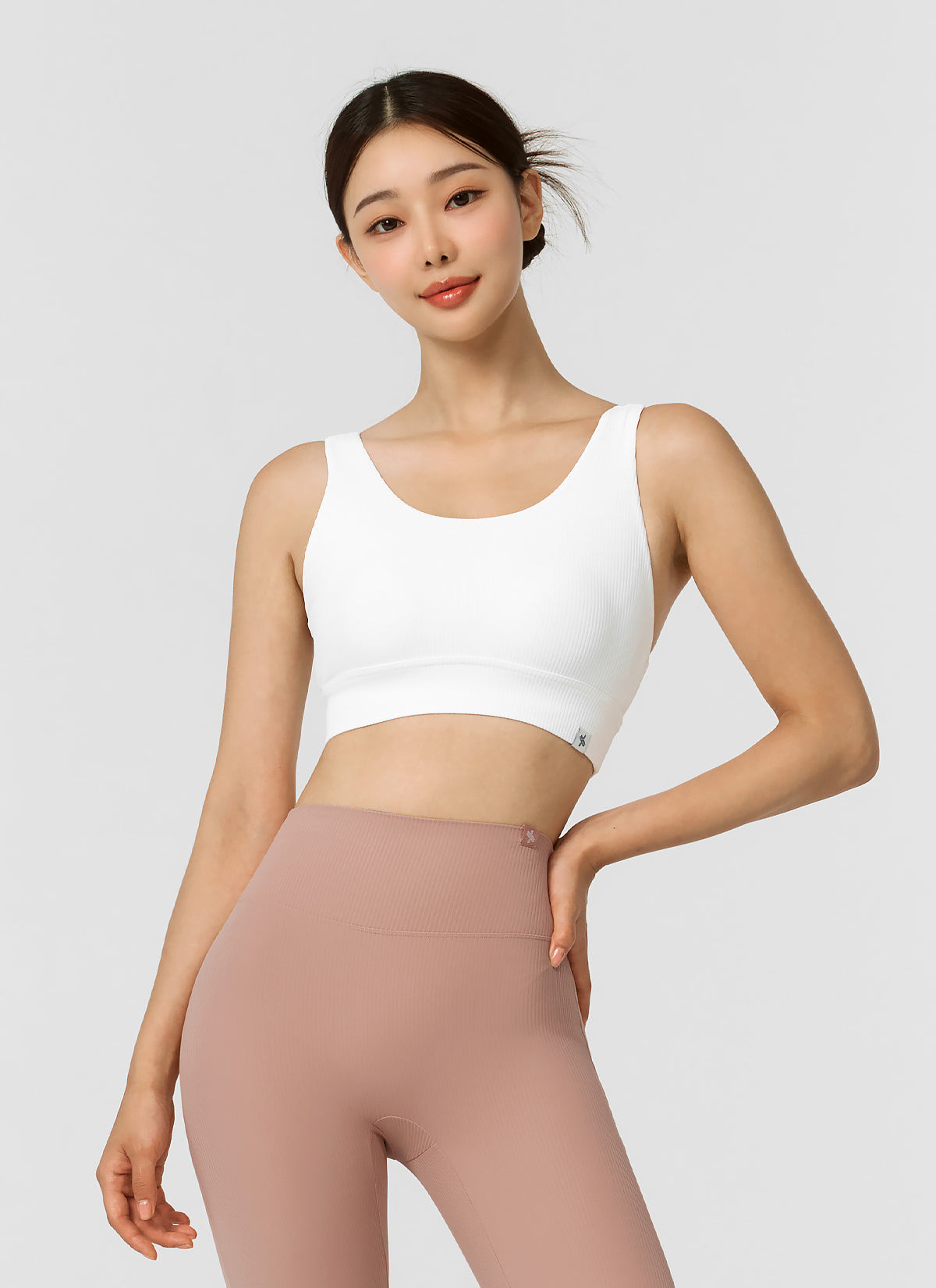 Comfortable Tension Ribbed Bra Tops for Women - Seamless Support & Breathable Fabric - Perfect for Yoga, Workouts & Everyday Wear